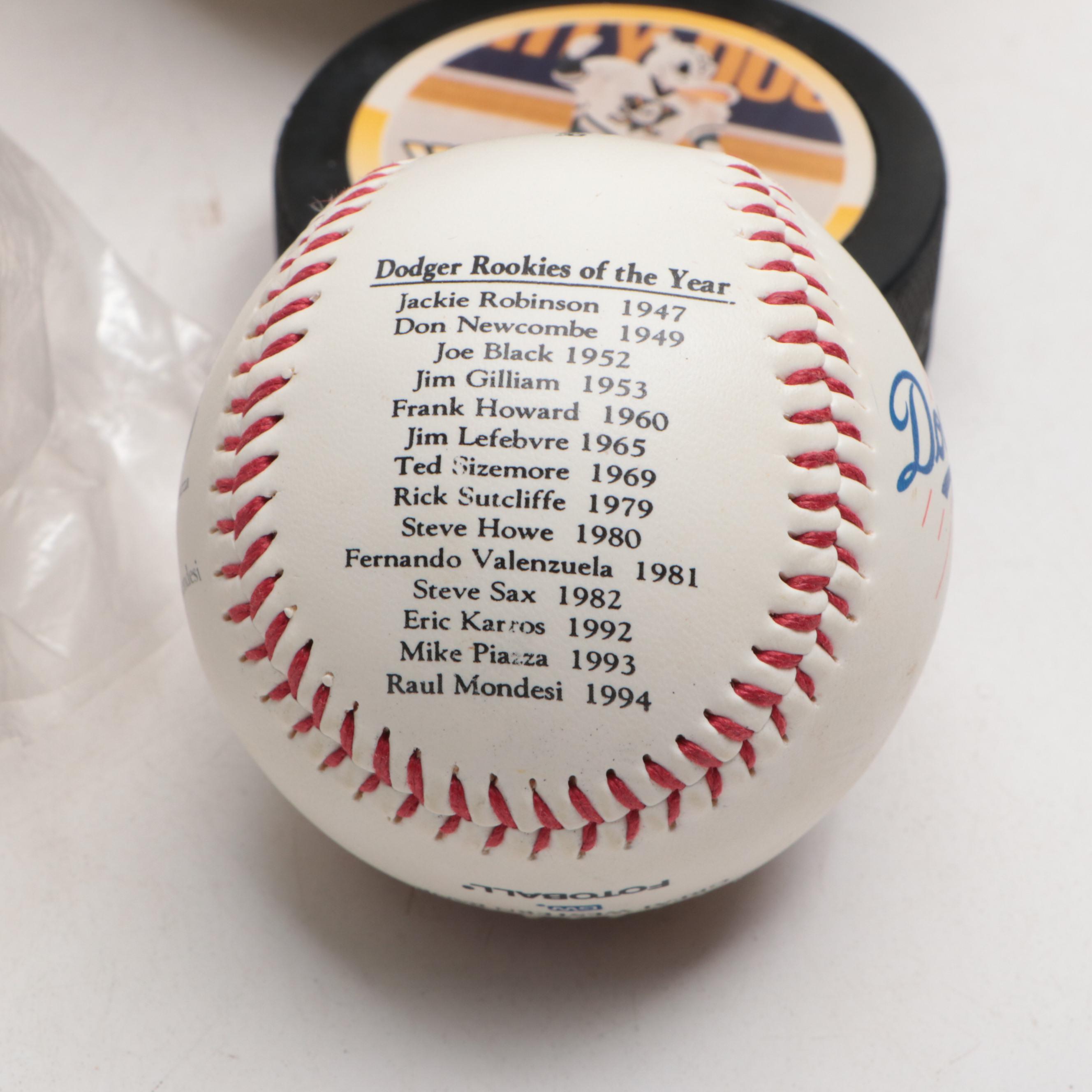 Wisconsin Badgers Themed Football with Columbus Clippers Replica Ring and More