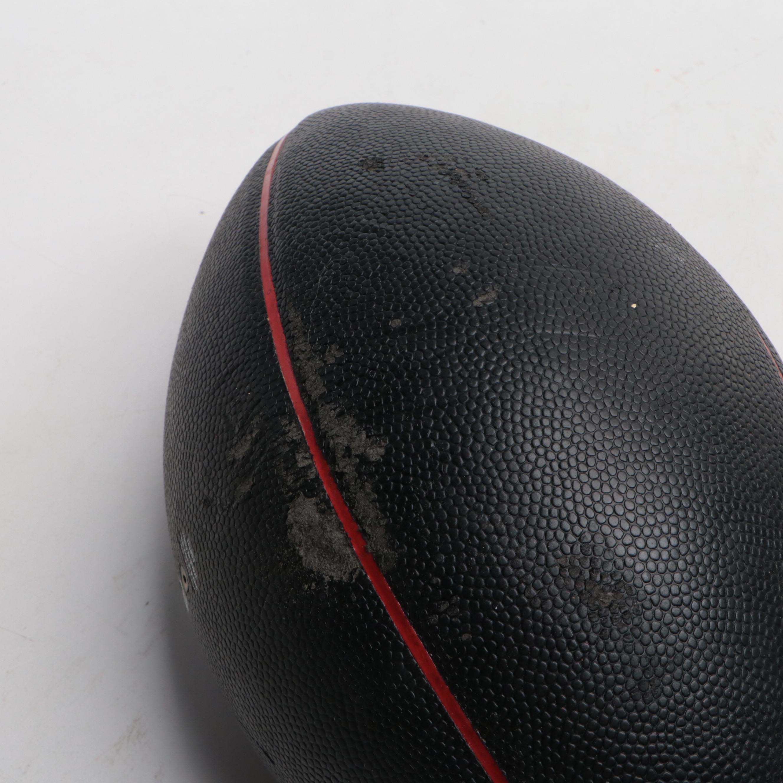 Wisconsin Badgers Themed Football with Columbus Clippers Replica Ring and More