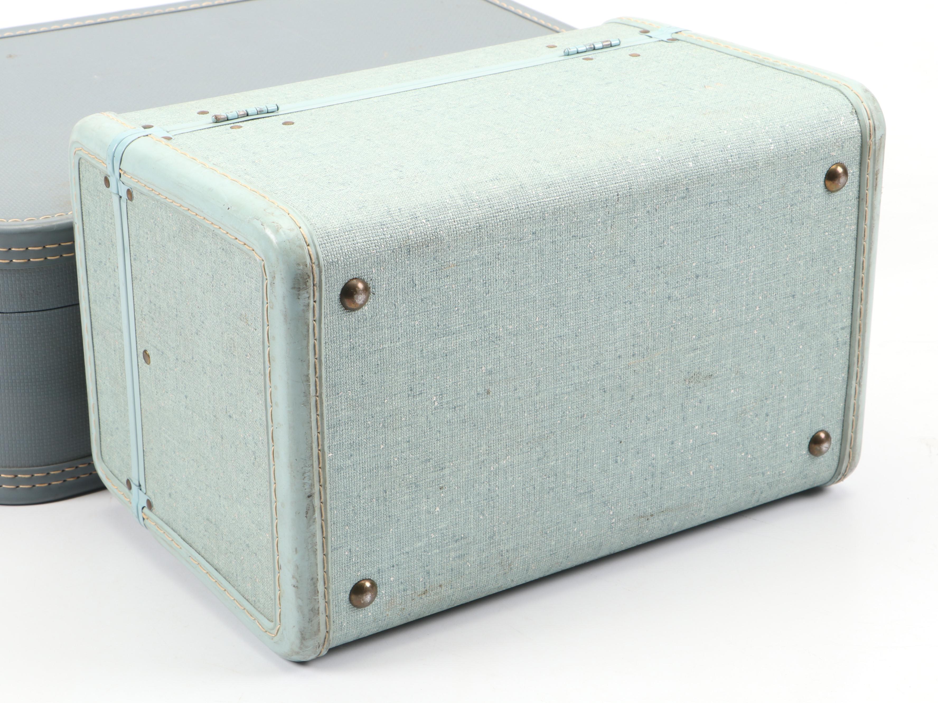 Samsonite Hard-Shell Make-Up Case with Lady Baltimore Suitcase