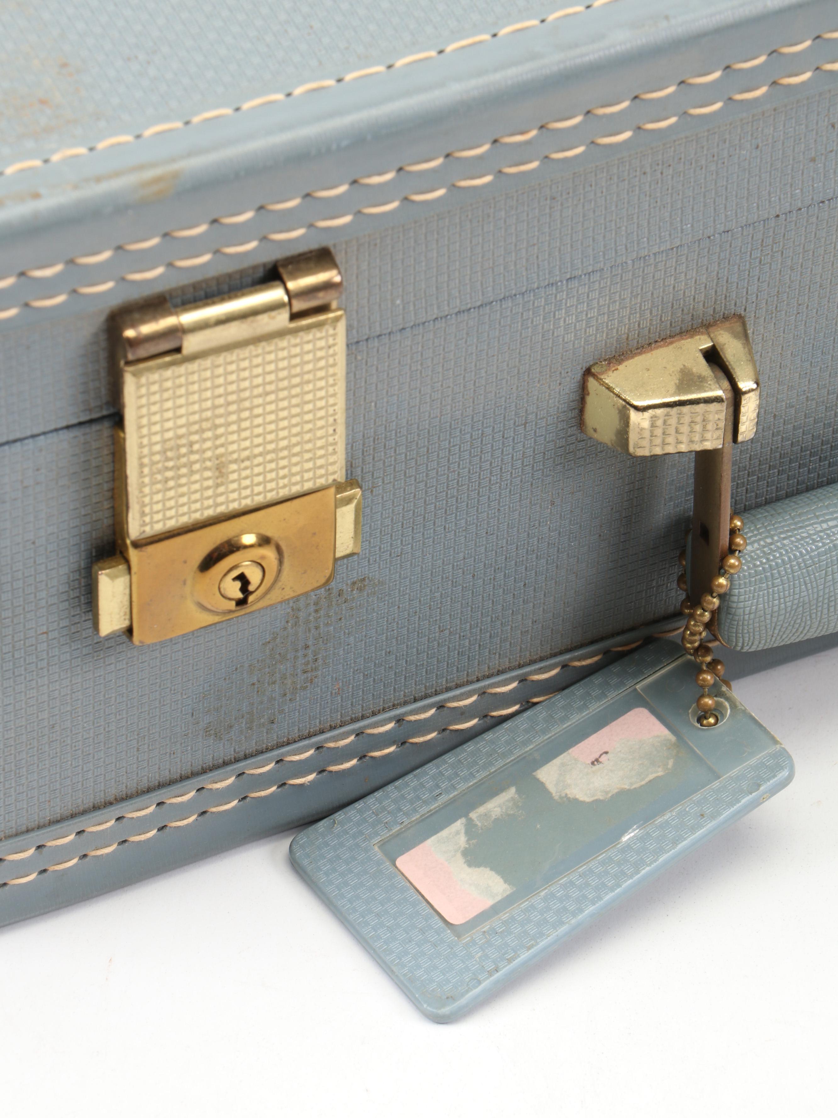 Samsonite Hard-Shell Make-Up Case with Lady Baltimore Suitcase