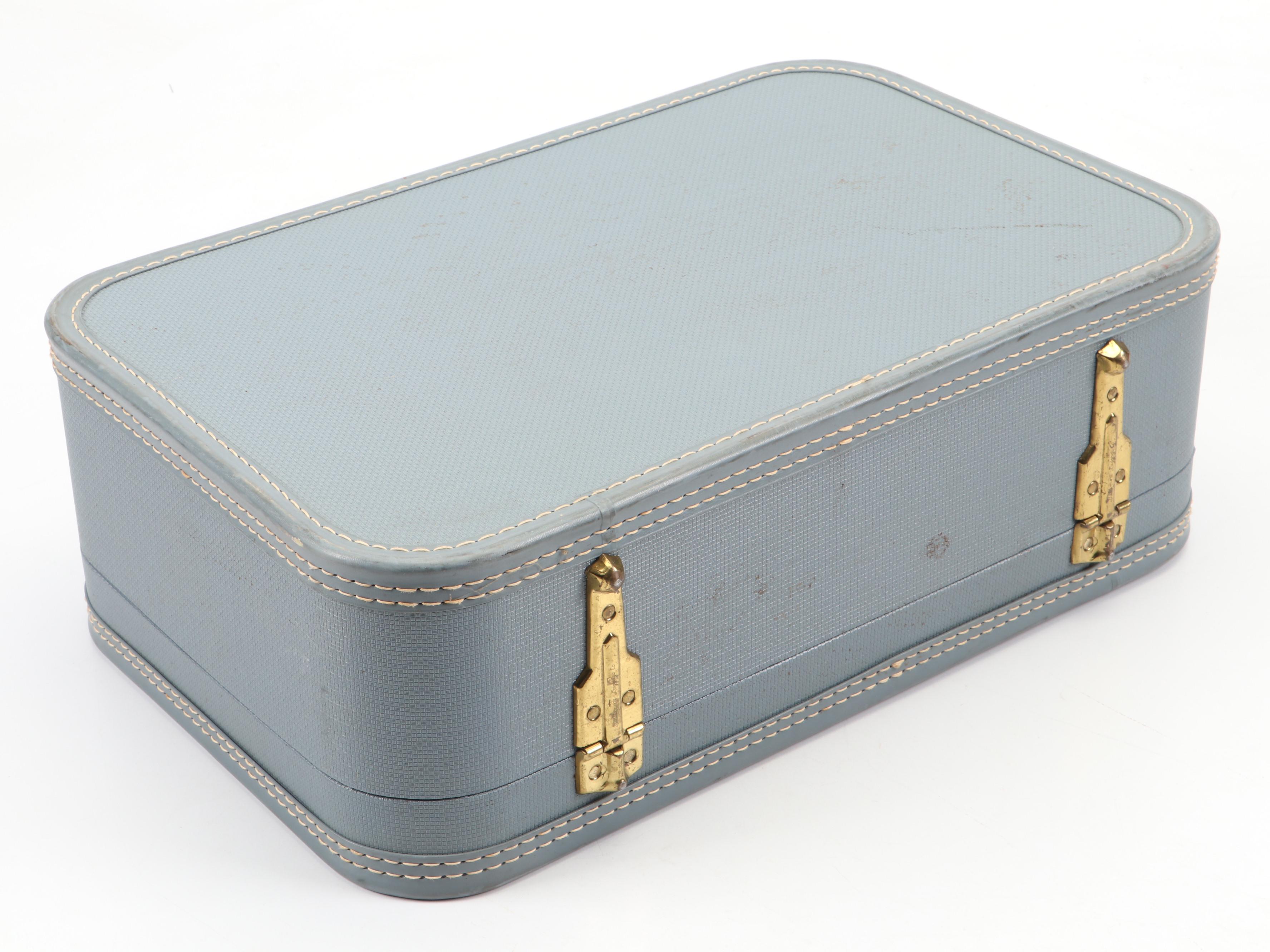 Samsonite Hard-Shell Make-Up Case with Lady Baltimore Suitcase