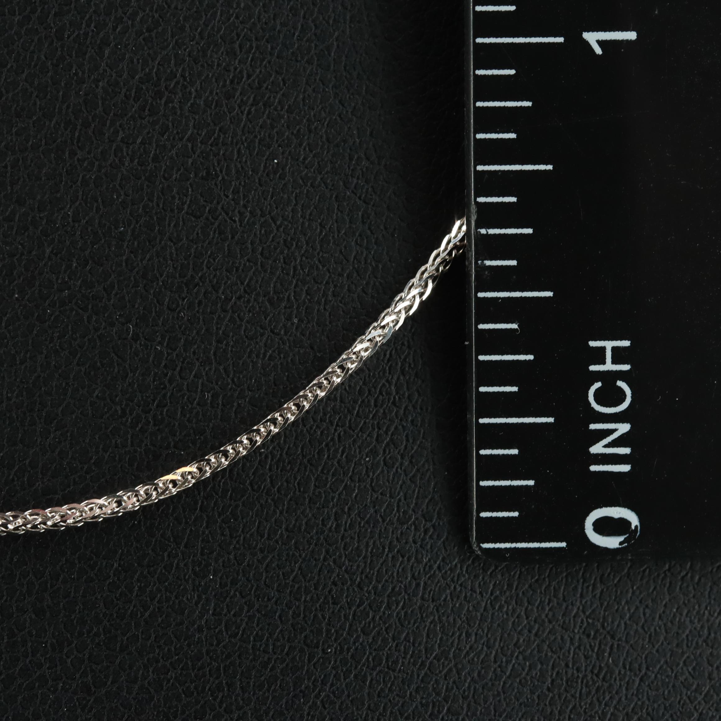 18K Wheat Chain Necklace