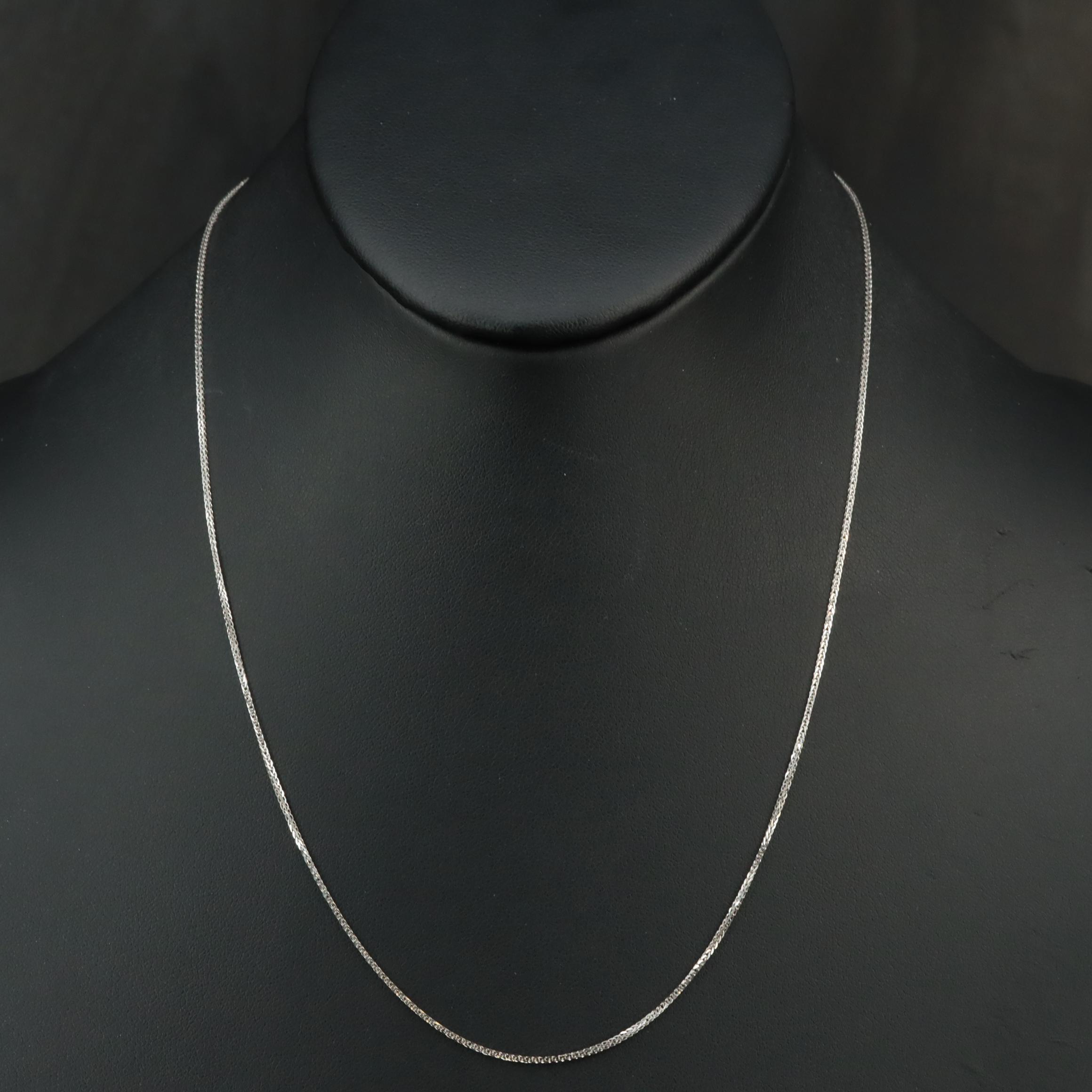 18K Wheat Chain Necklace