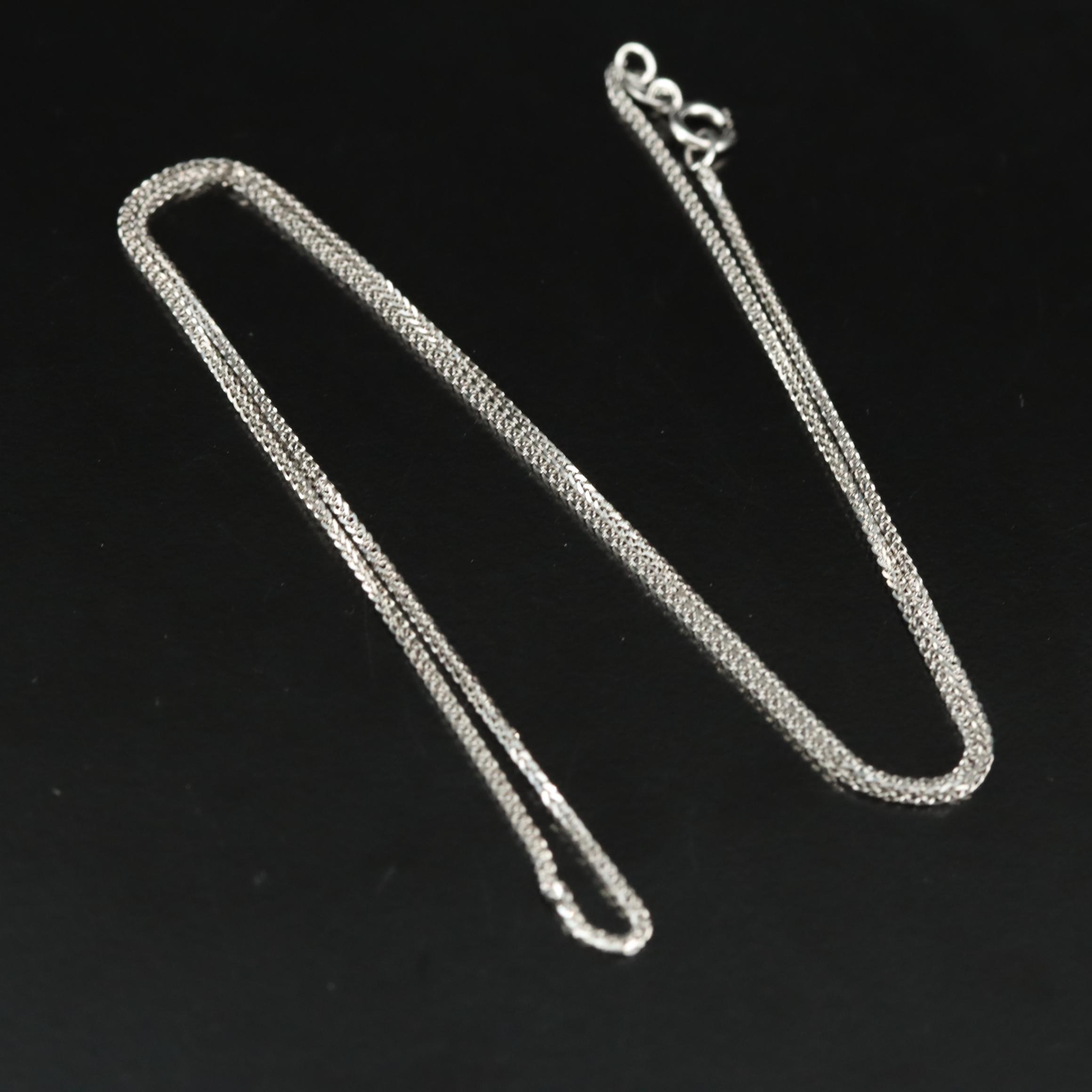 18K Wheat Chain Necklace