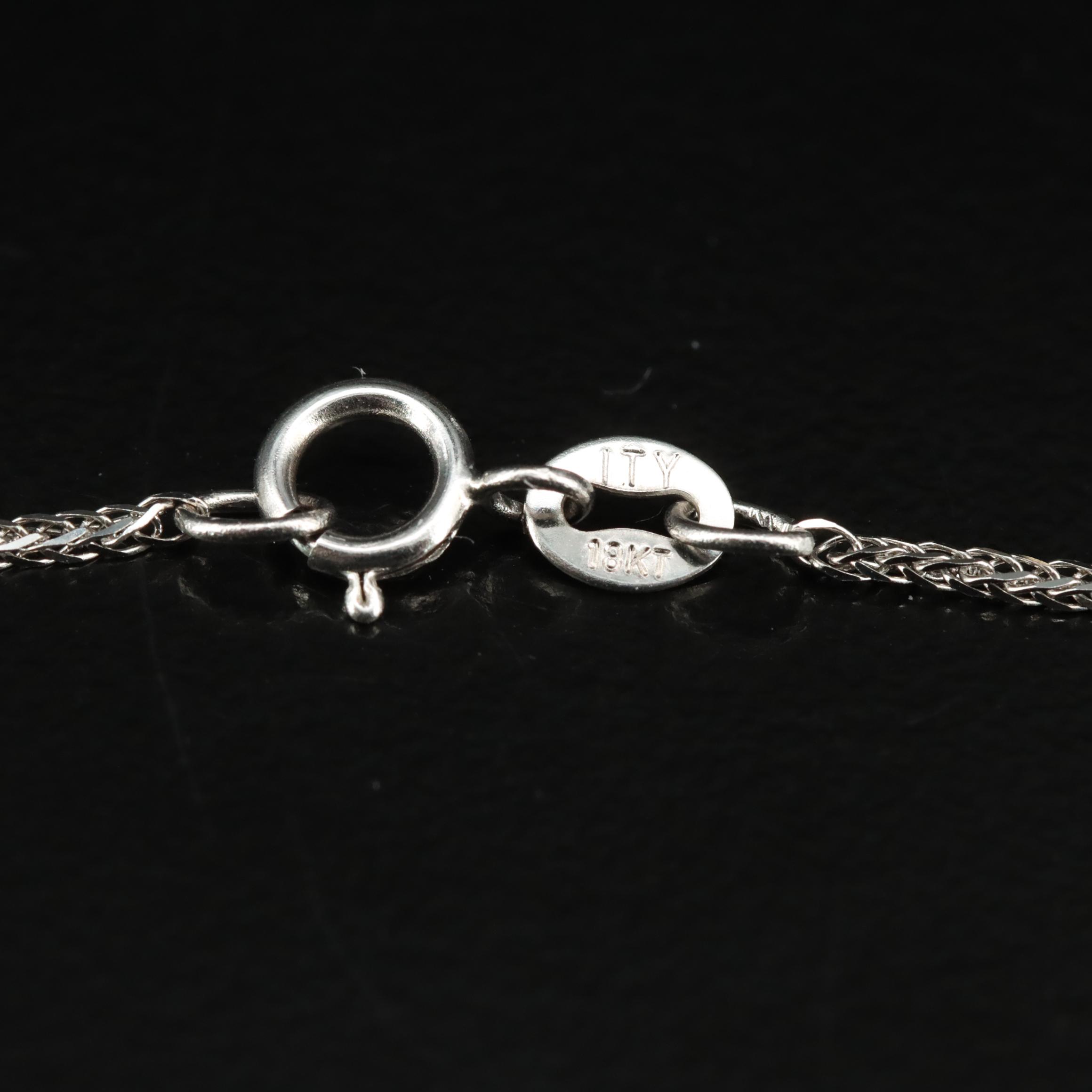 18K Wheat Chain Necklace