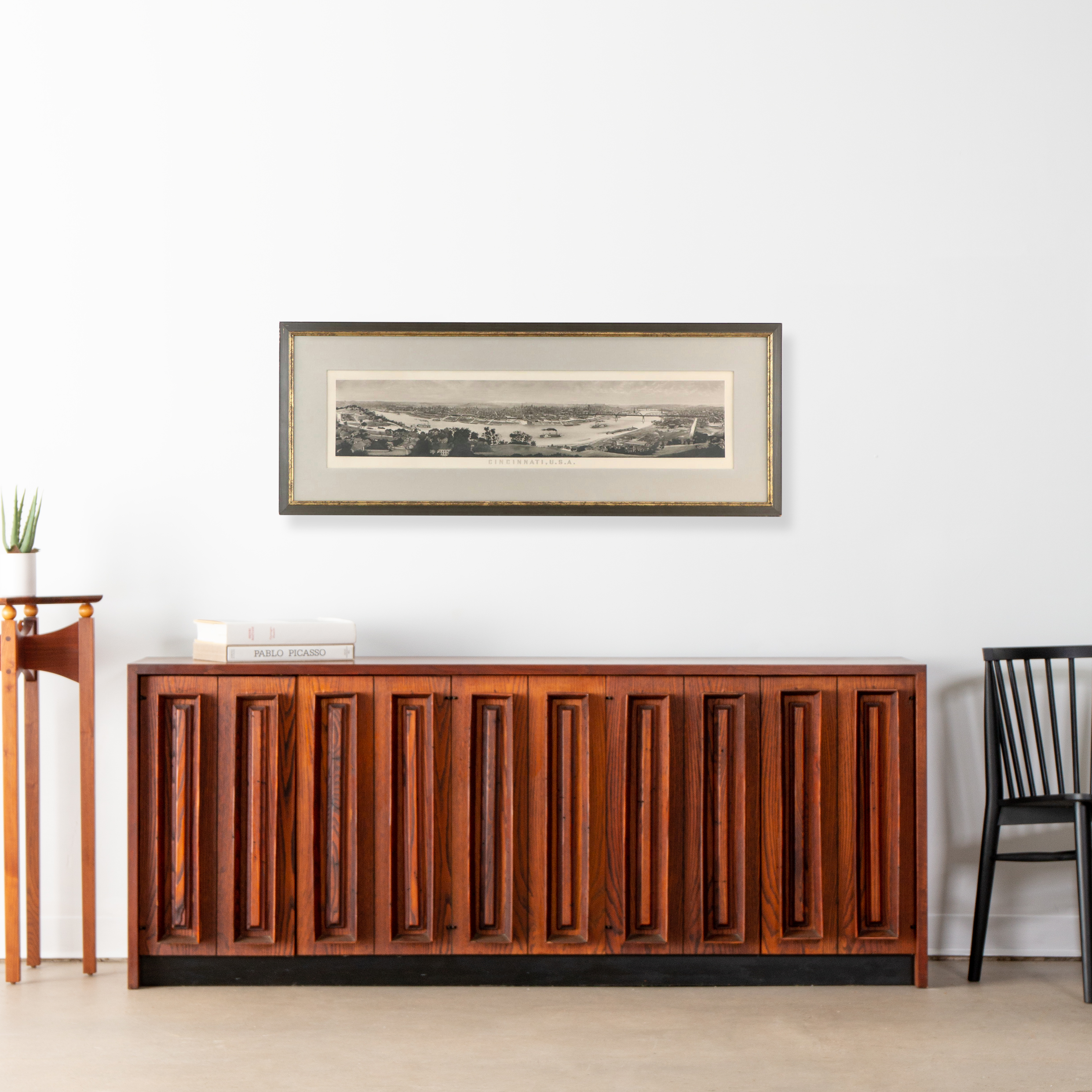 Charles F. Ulrich Engraving "Cincinnati, U.S.A.," 1900