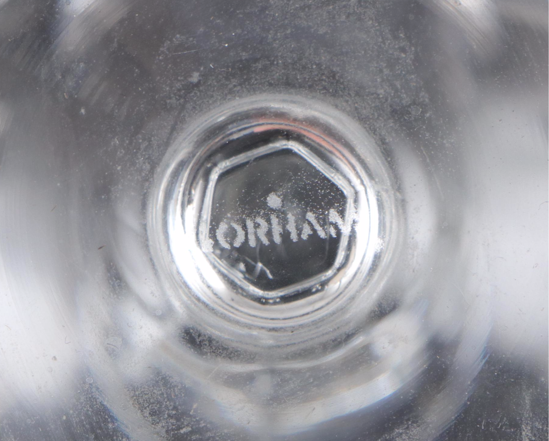 Gorham Cut Crystal Wine Glasses, Set of Ten