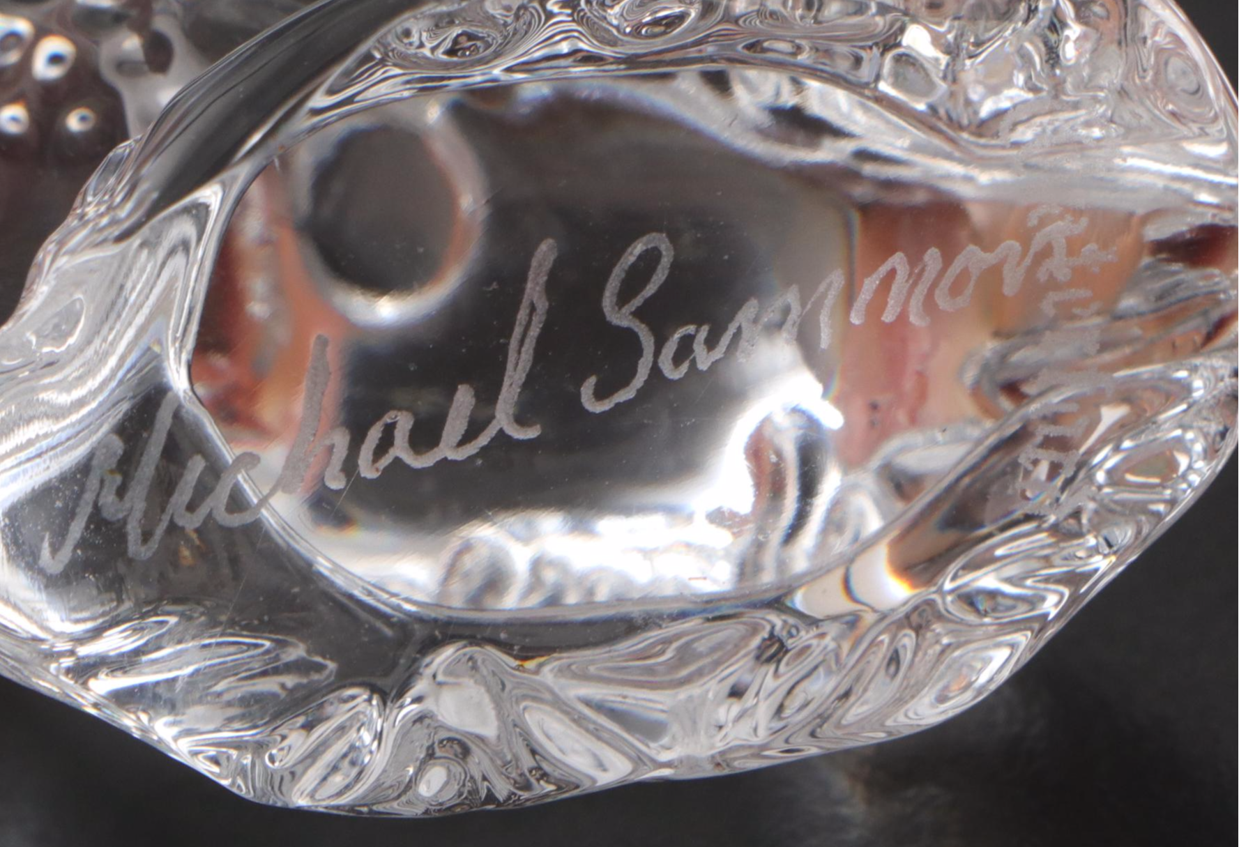 Swarovski Crystal Eagle Head Paperweight and Swan Figurine with More