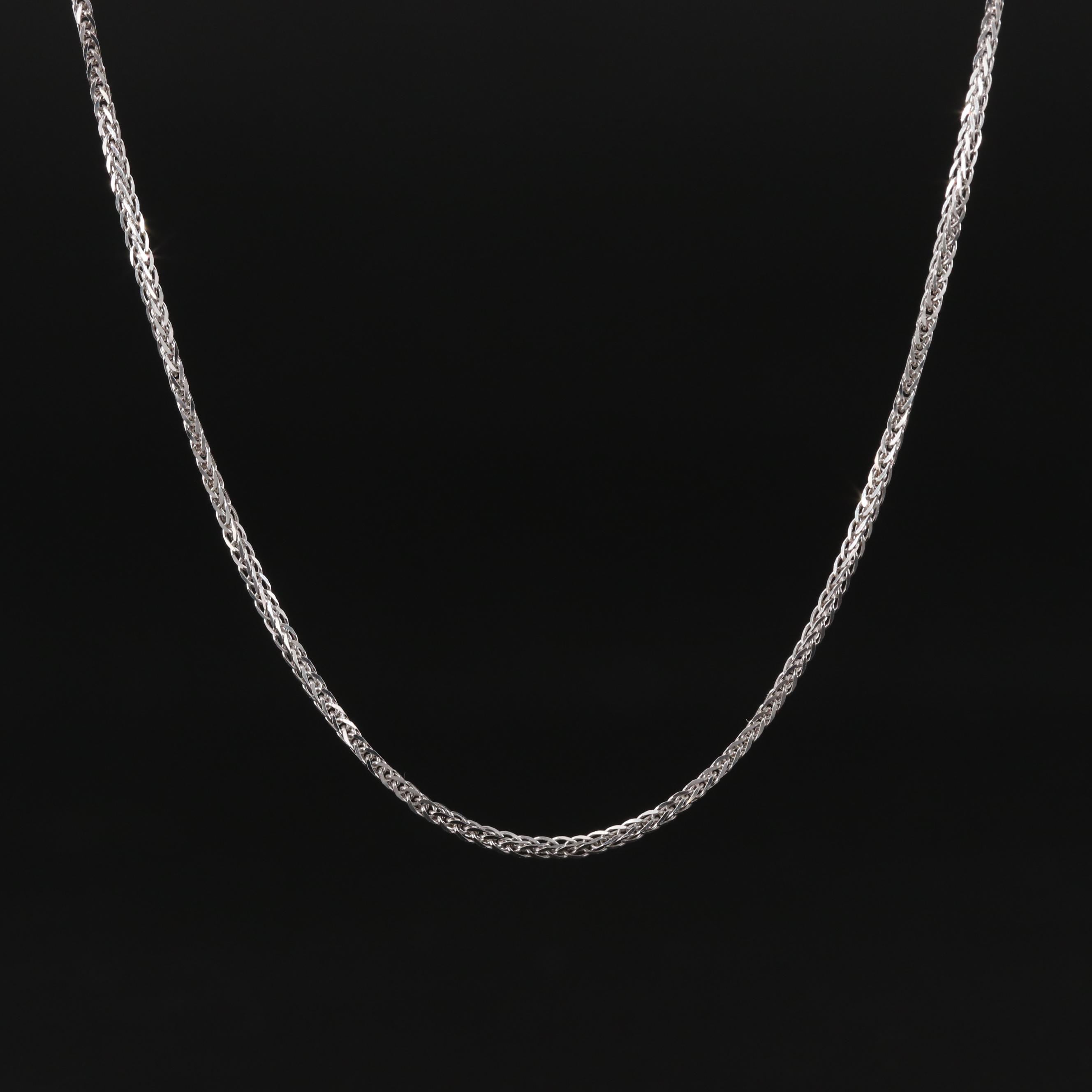 18K Wheat Chain Necklace