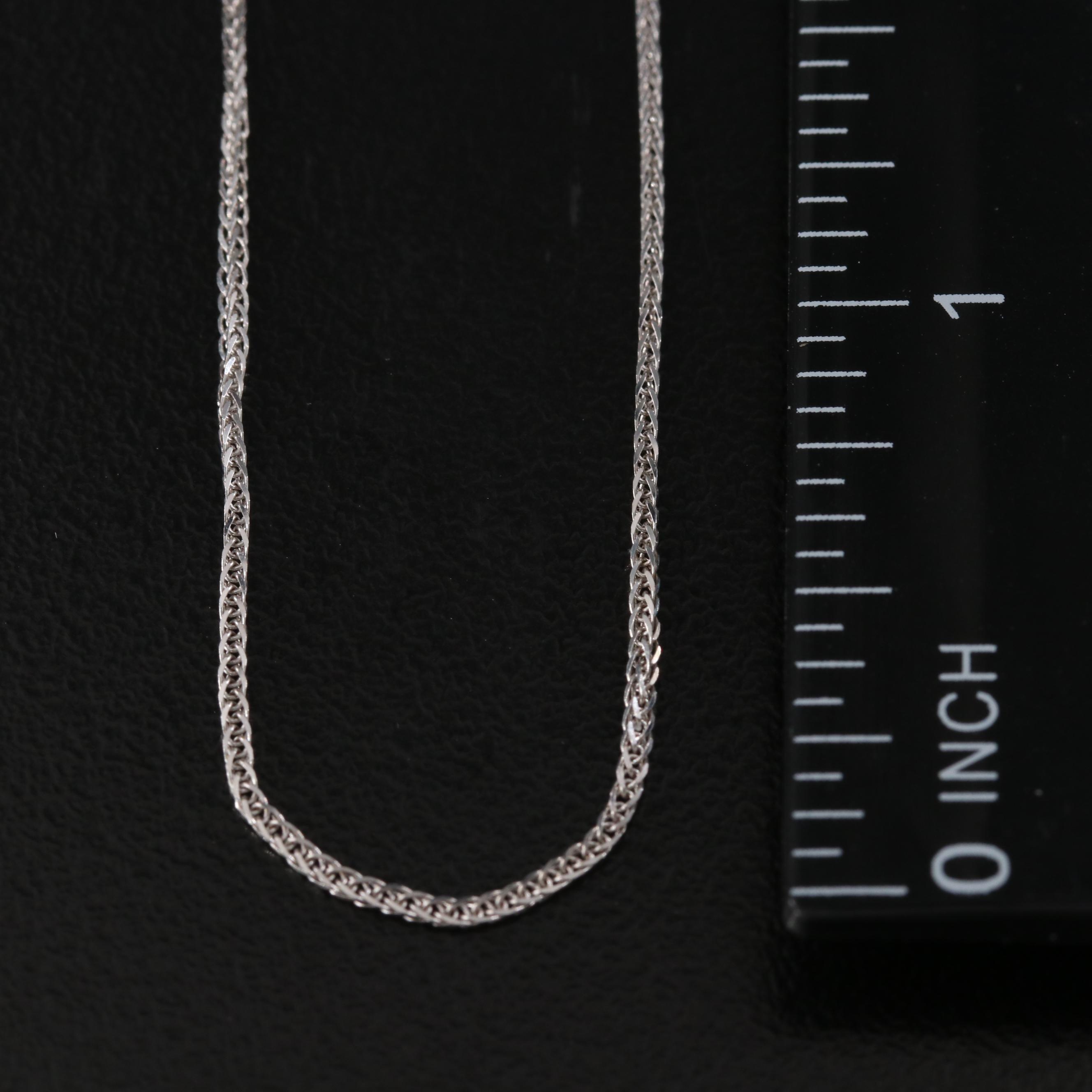 18K Wheat Chain Necklace