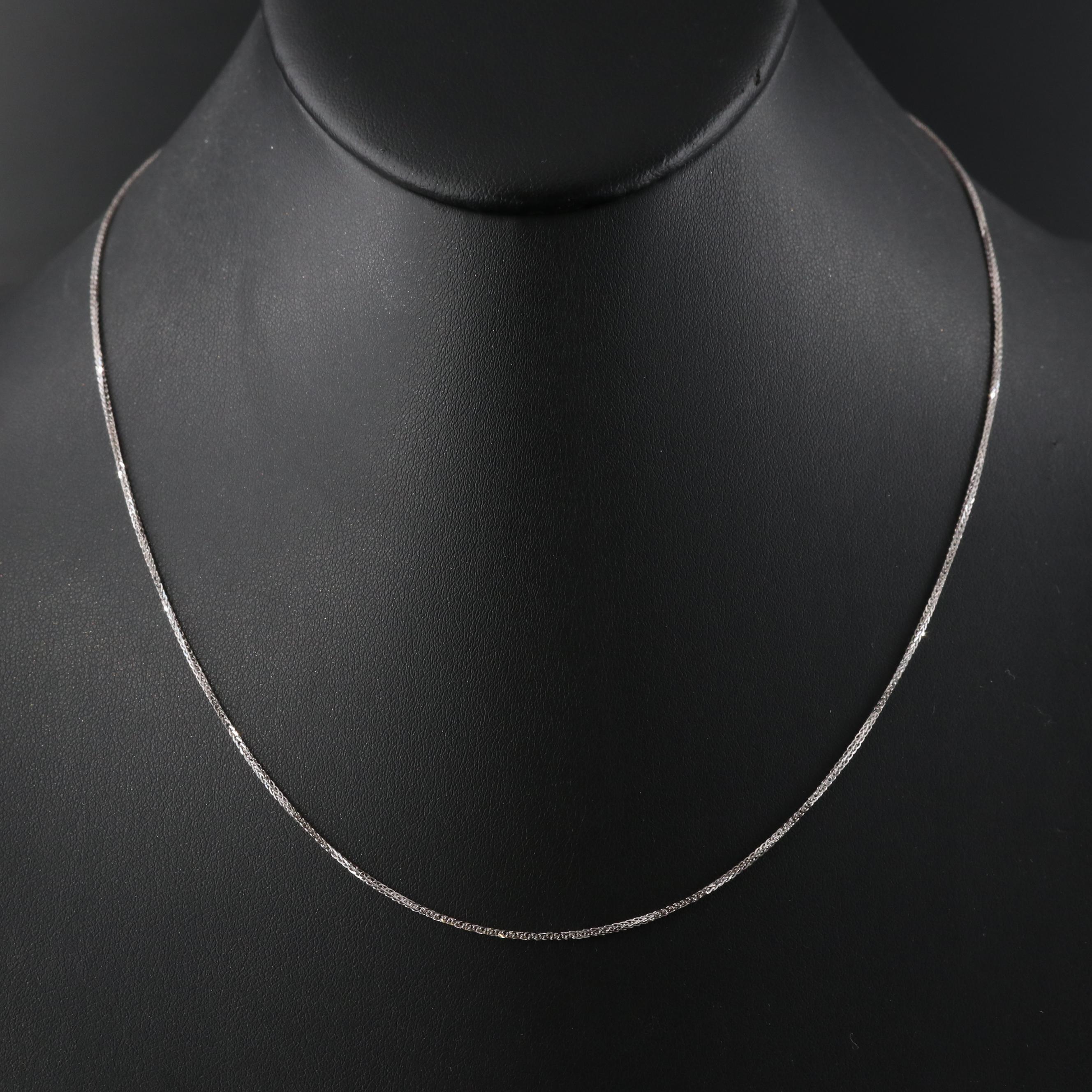 18K Wheat Chain Necklace