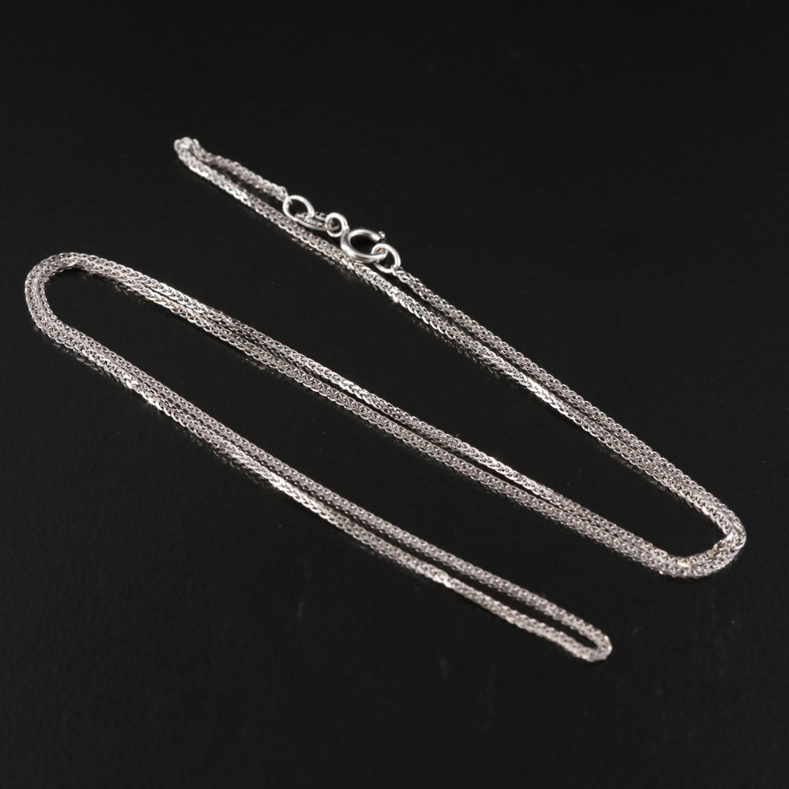 18K Wheat Chain Necklace