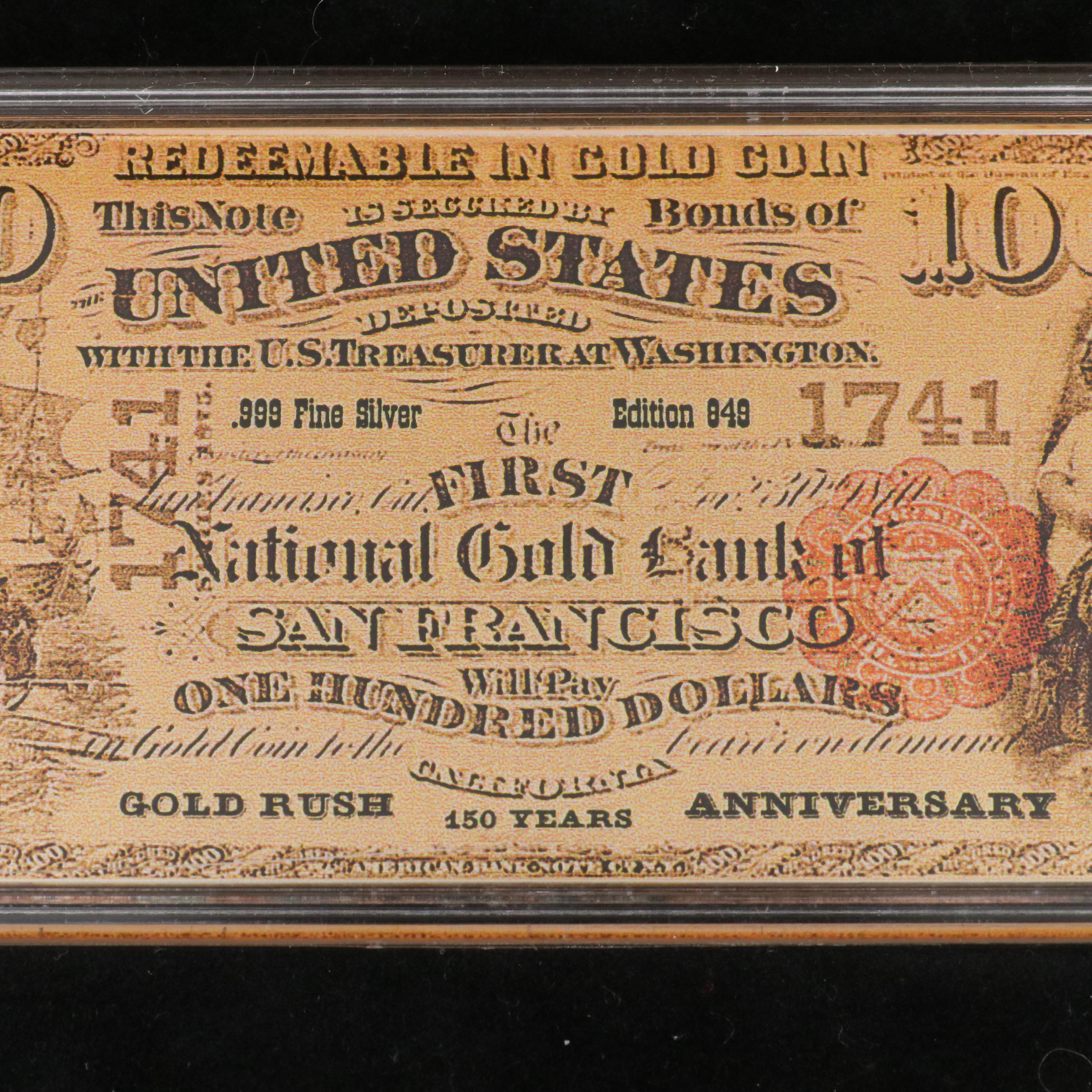 150th Anniversary California Gold Rush Set