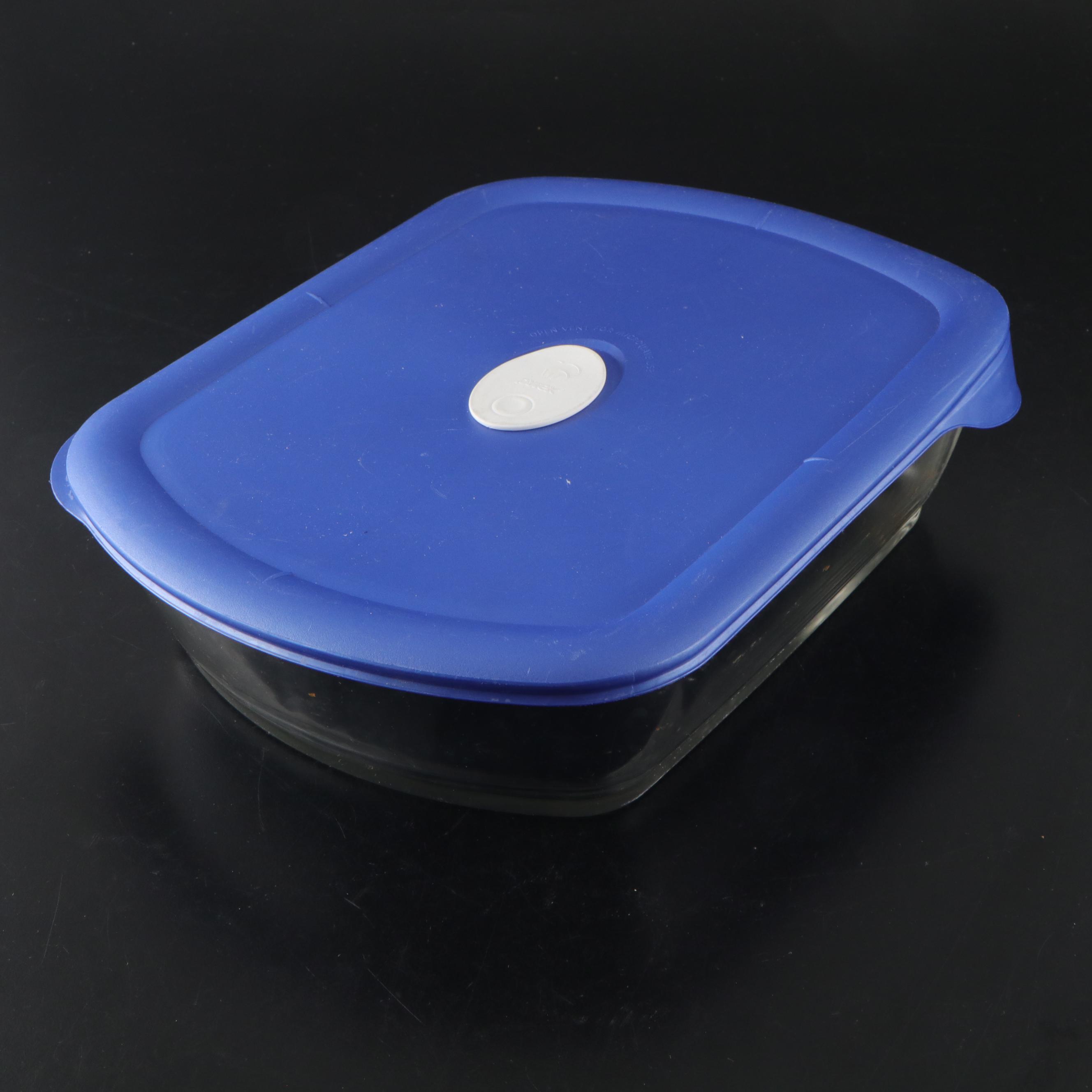 Pyrex Glass Food Containers with Plastic Lids and More Tupperware