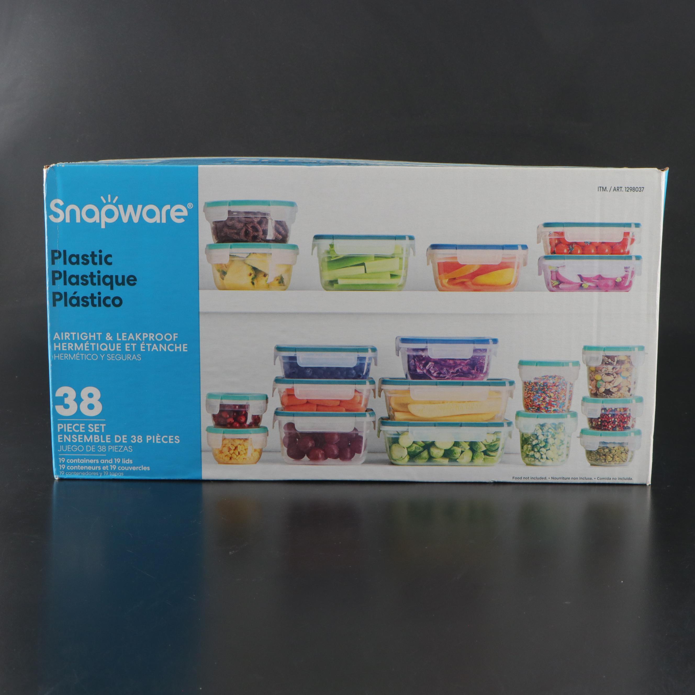 Pyrex Glass Food Containers with Plastic Lids and More Tupperware