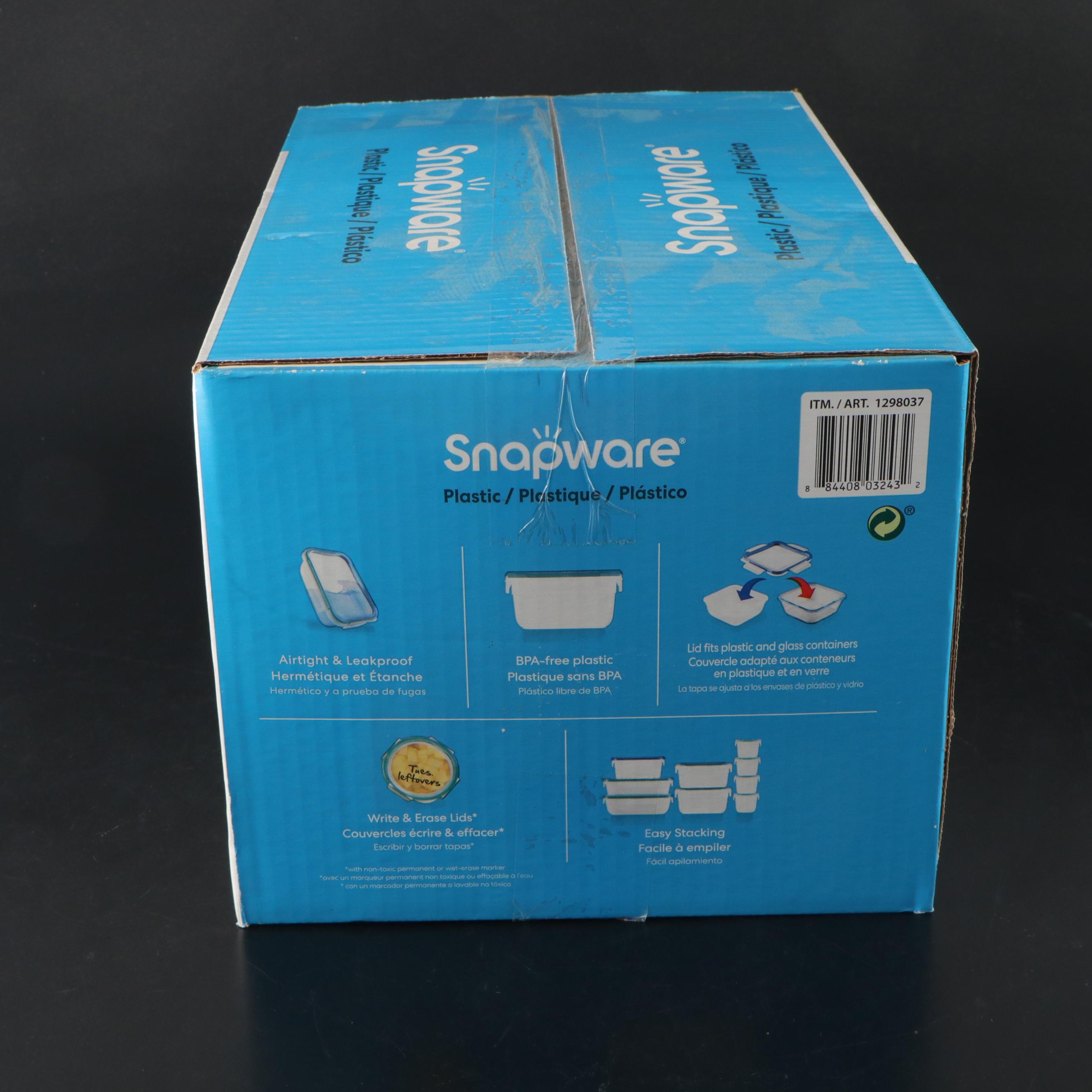 Pyrex Glass Food Containers with Plastic Lids and More Tupperware