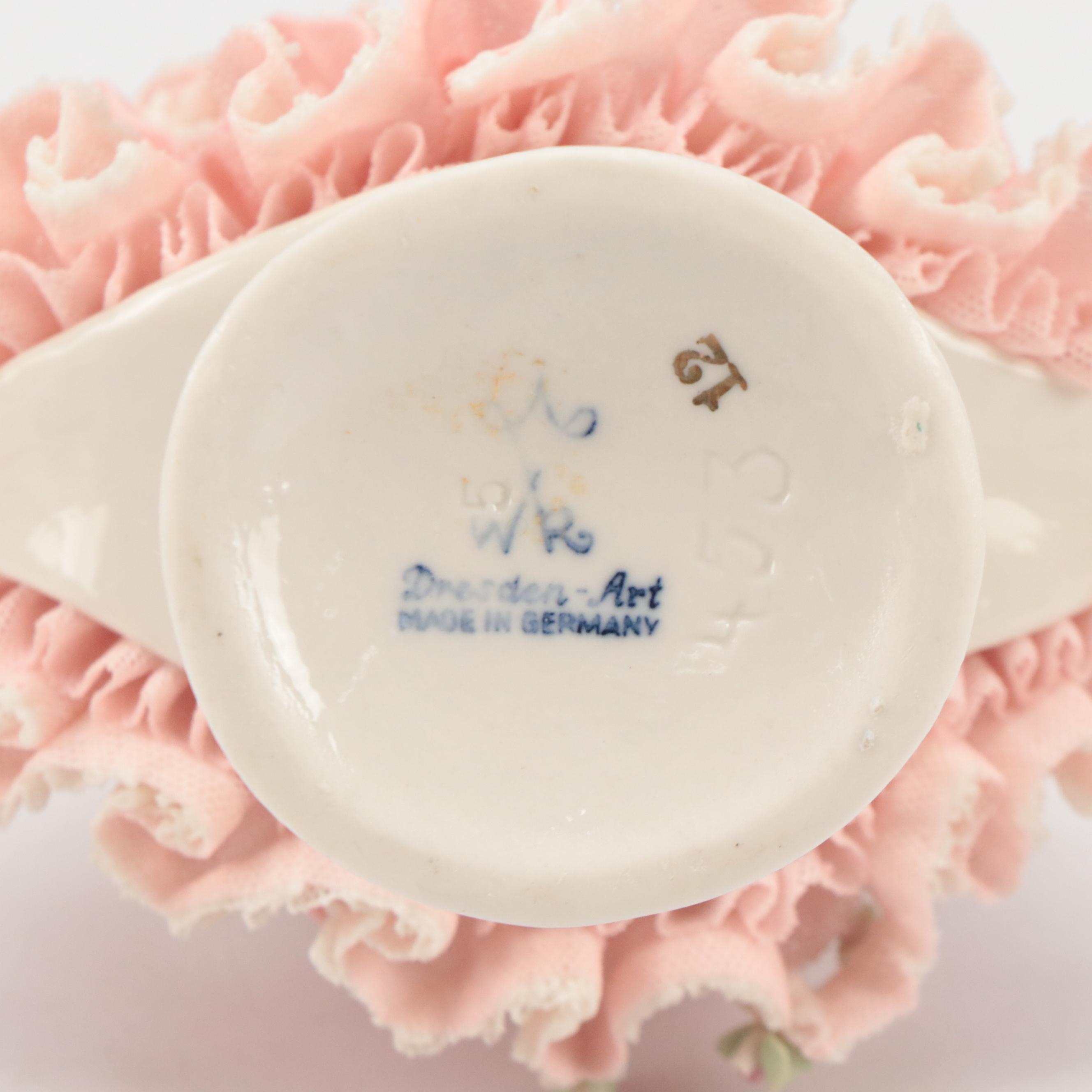 Royal Doulton "Enchantment" with Dresden Lace and Other Figurines