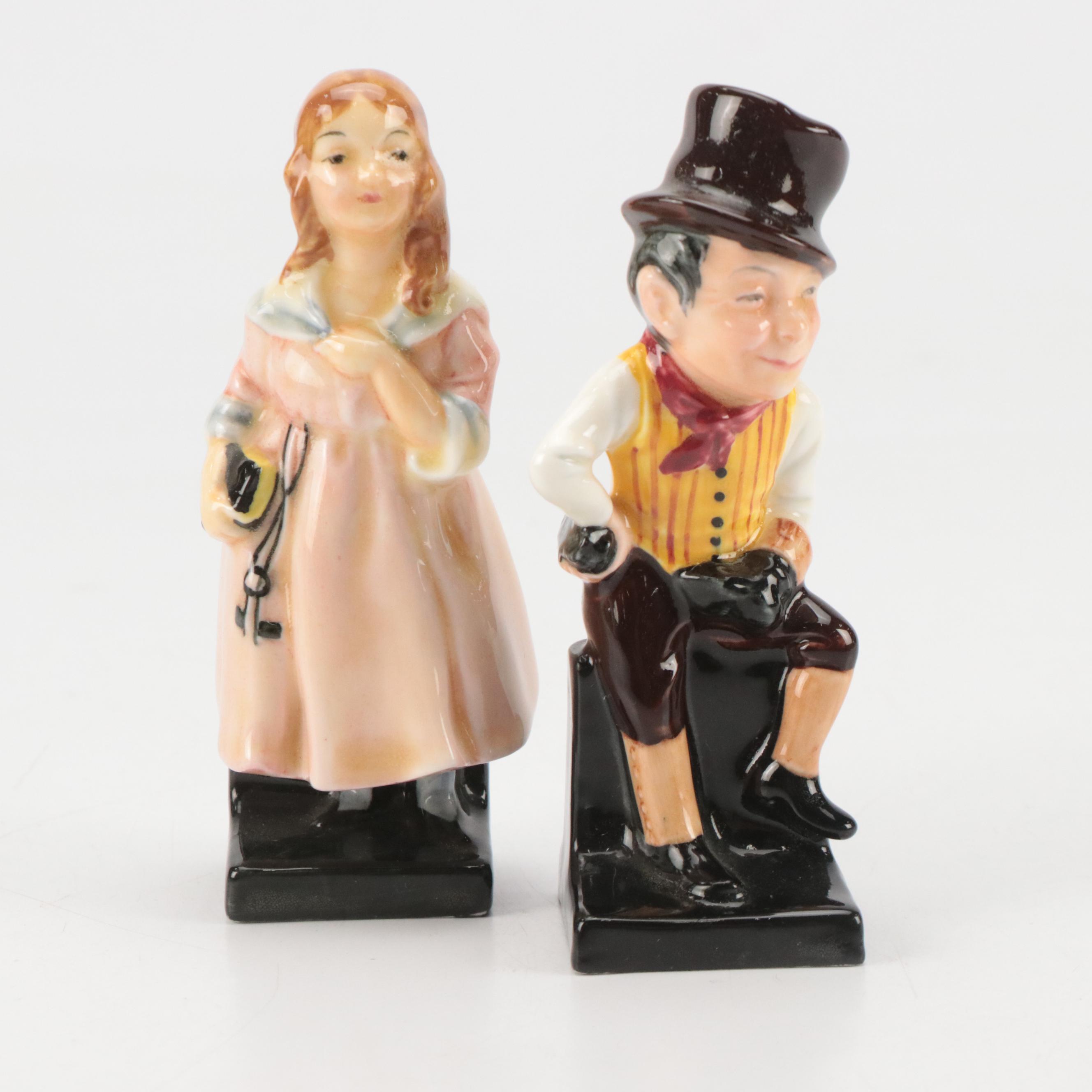 Royal Doulton "Enchantment" with Dresden Lace and Other Figurines