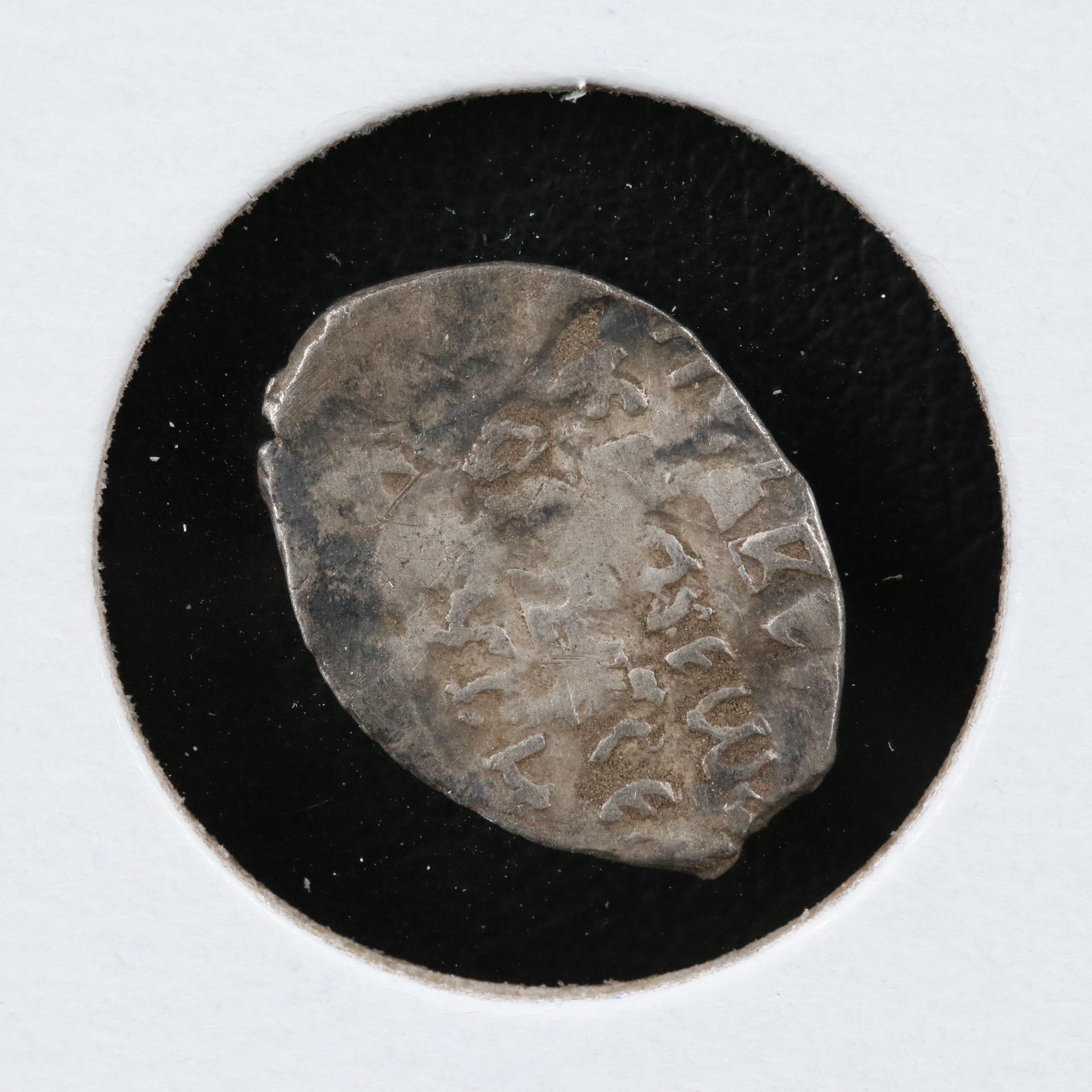 Sixteen Russian Silver "Wire Money" Coins, ca. 1500 to 1700