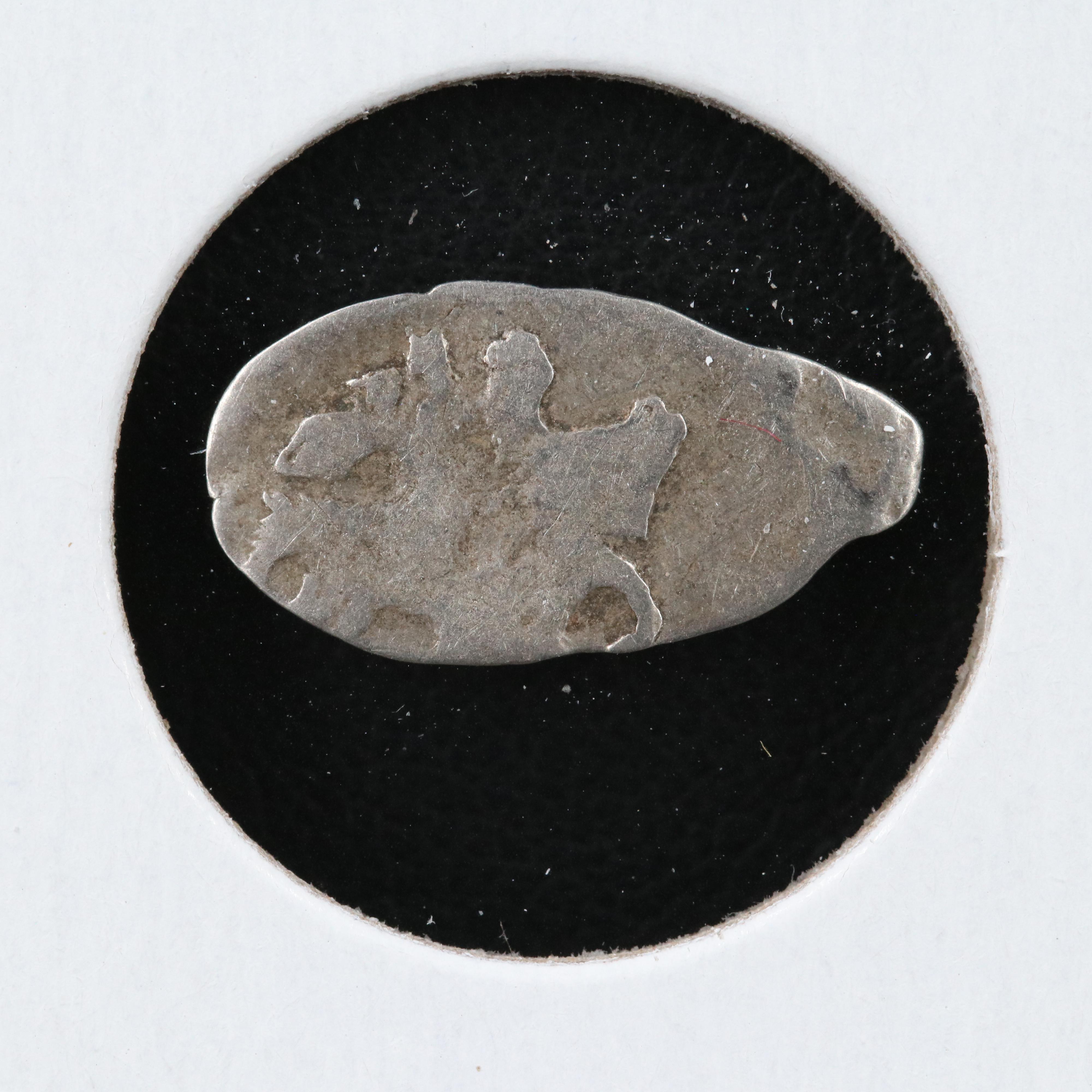 Sixteen Russian Silver "Wire Money" Coins, ca. 1500 to 1700