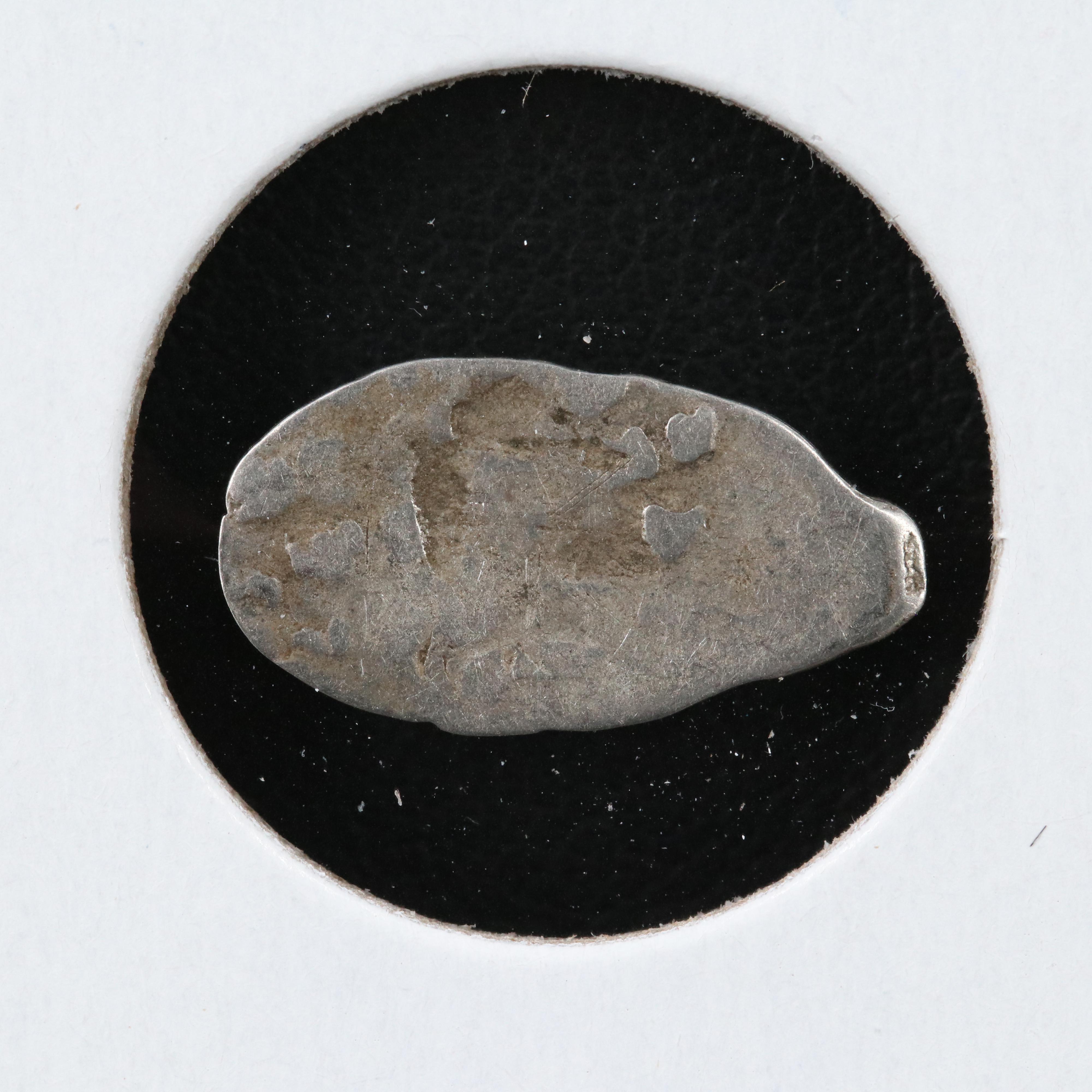 Sixteen Russian Silver "Wire Money" Coins, ca. 1500 to 1700