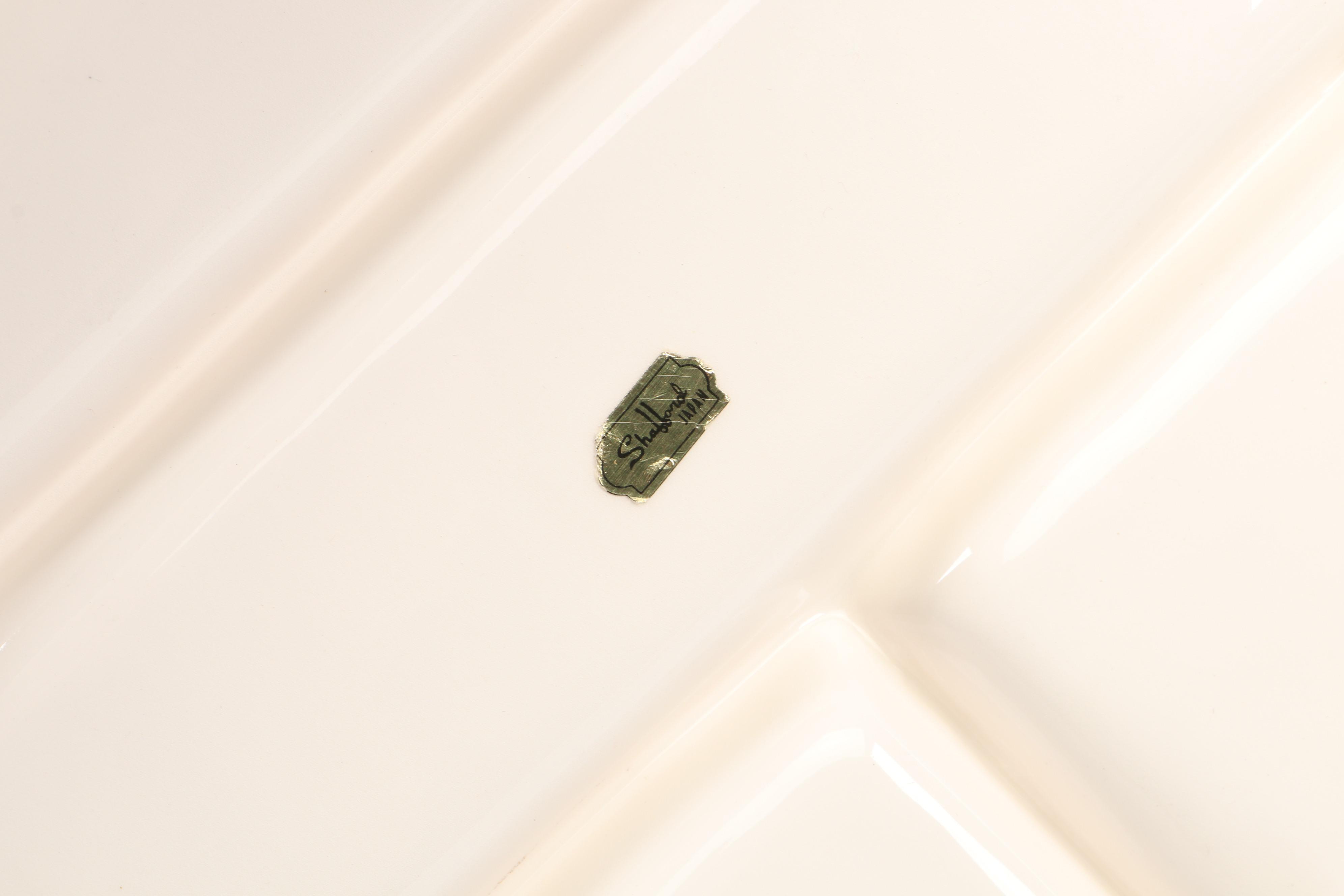 Pyrex Measuring Cups and Yellow Mixing Bowl with Shafford Olive Dish and More