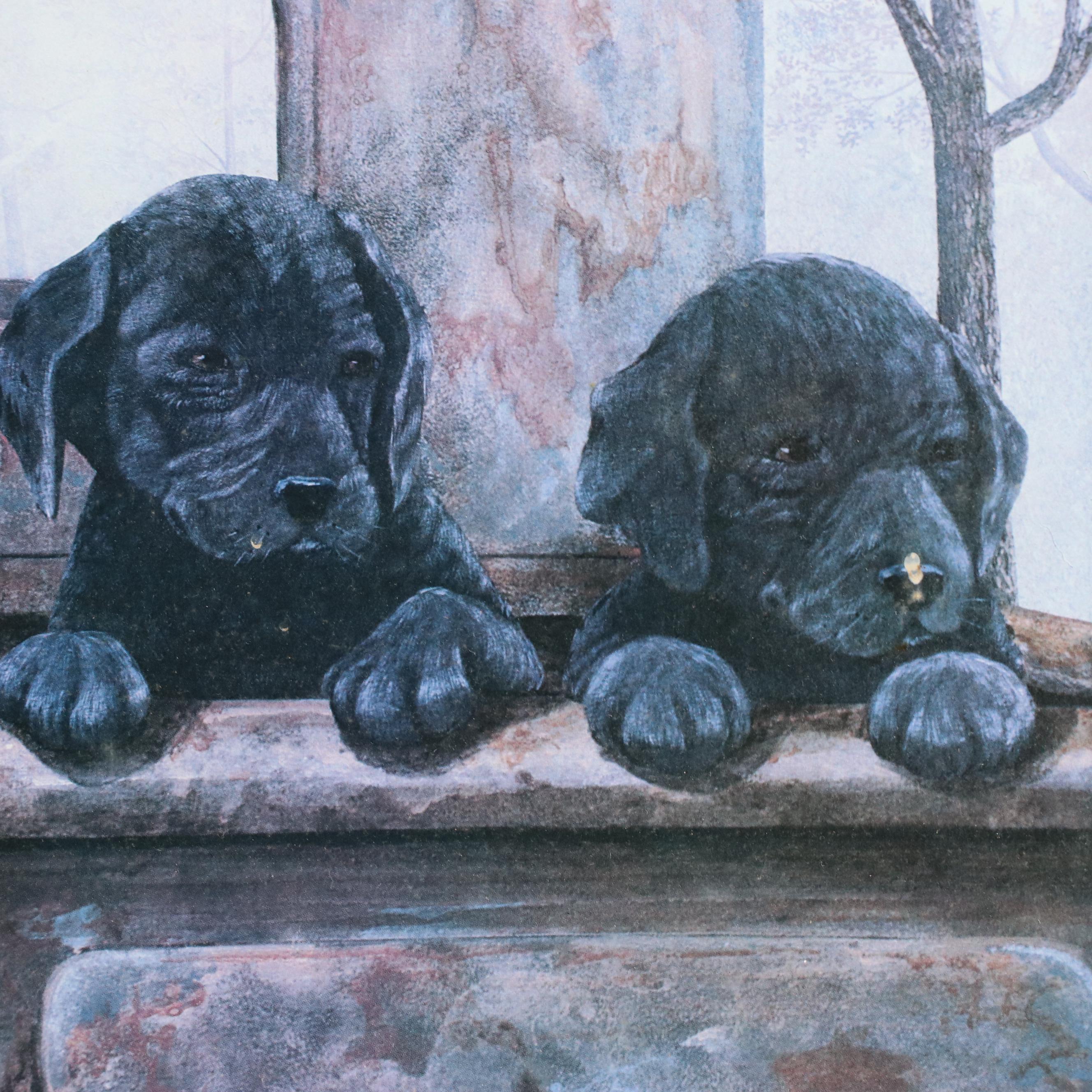 George Griff Offset Lithograph "Six Pack," Circa 1987