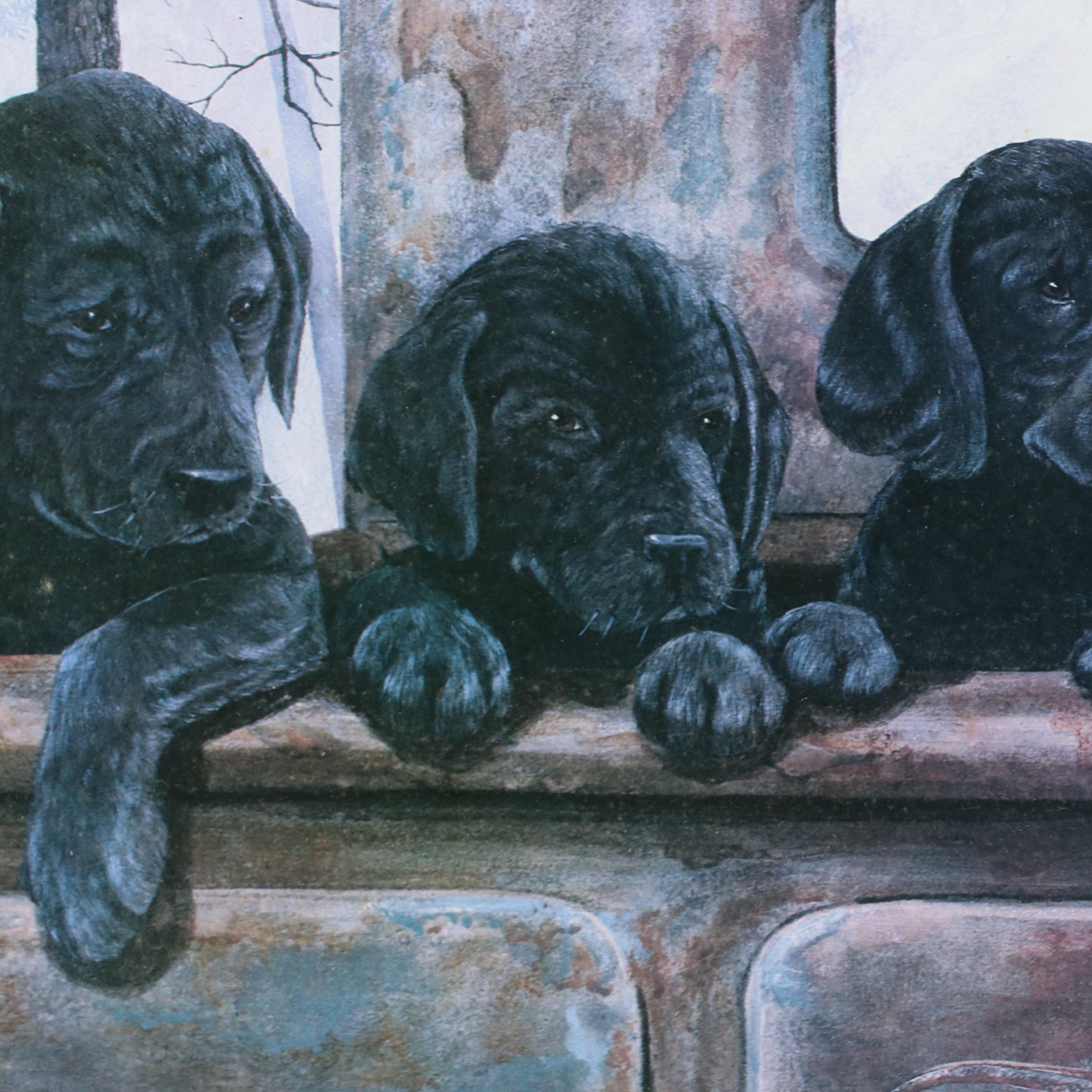 George Griff Offset Lithograph "Six Pack," Circa 1987