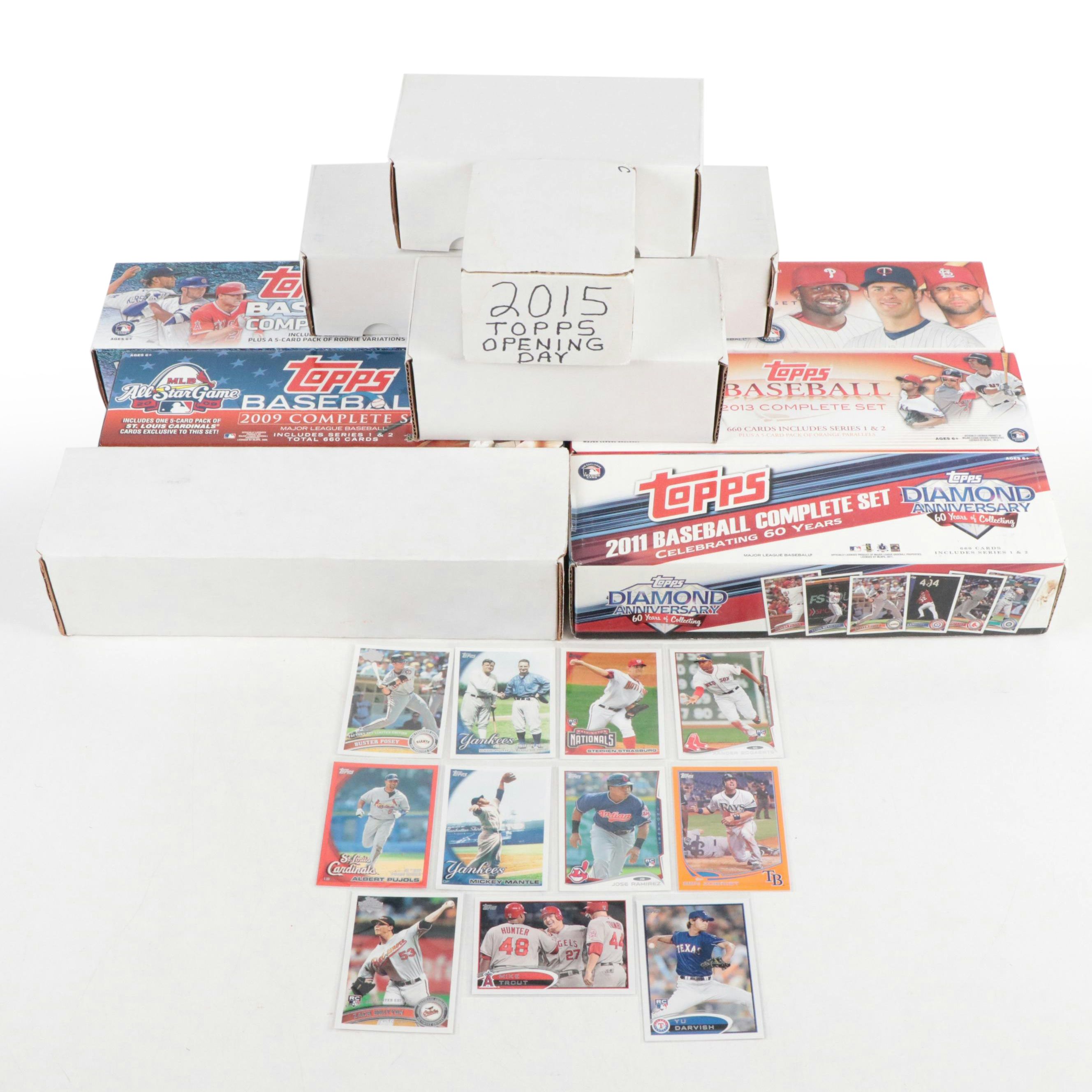 Topps Baseball Card Sets Featuring Jose Ramirez and Yu Darvish Rookies