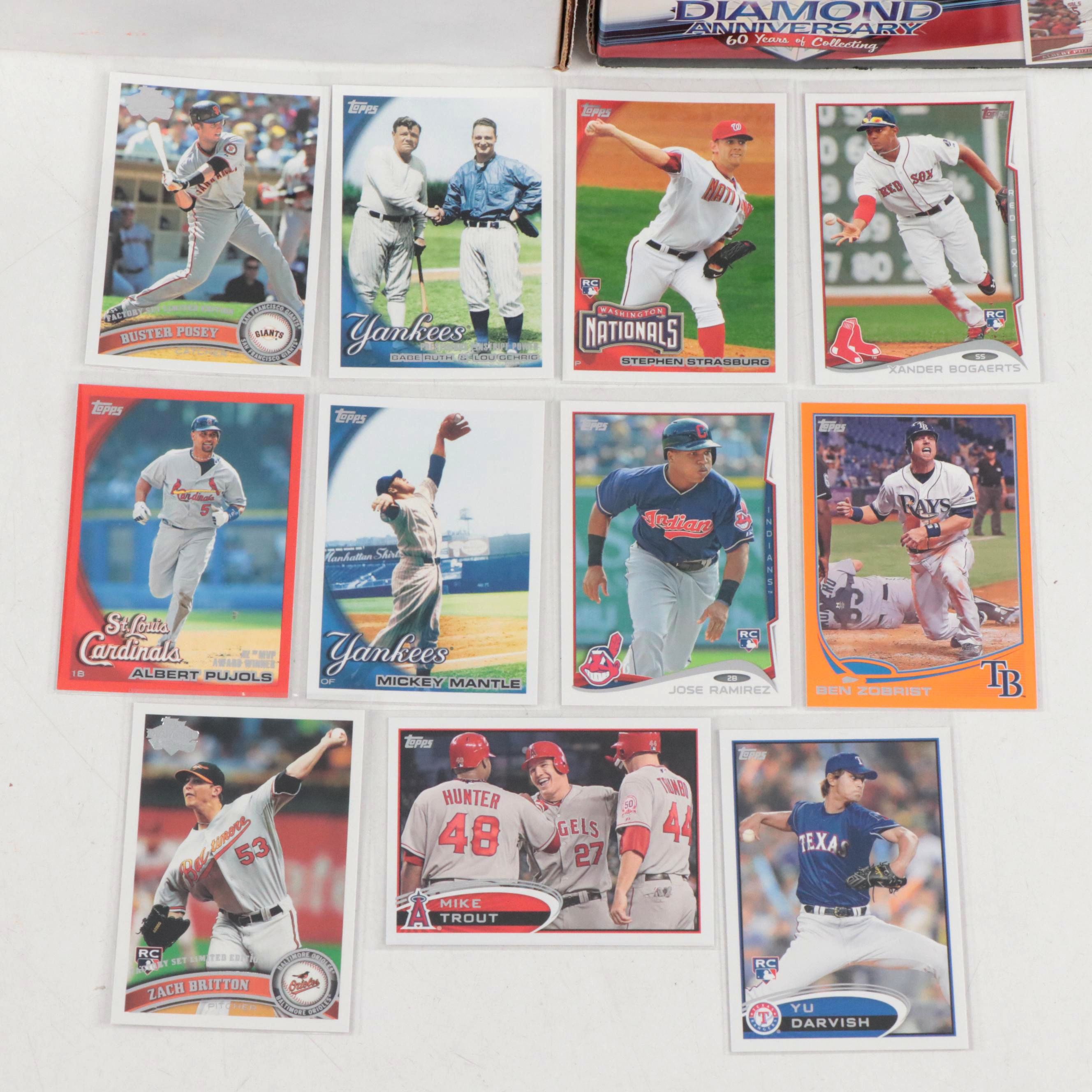 Topps Baseball Card Sets Featuring Jose Ramirez and Yu Darvish Rookies