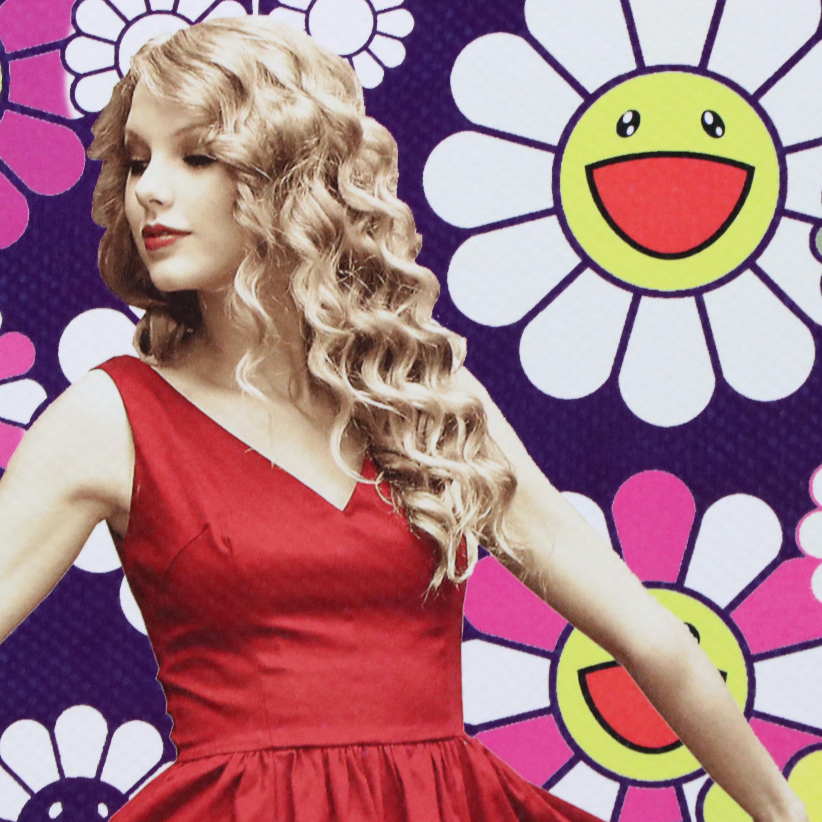 Death NYC Graphic Digital Print with Murakami and Taylor Swift