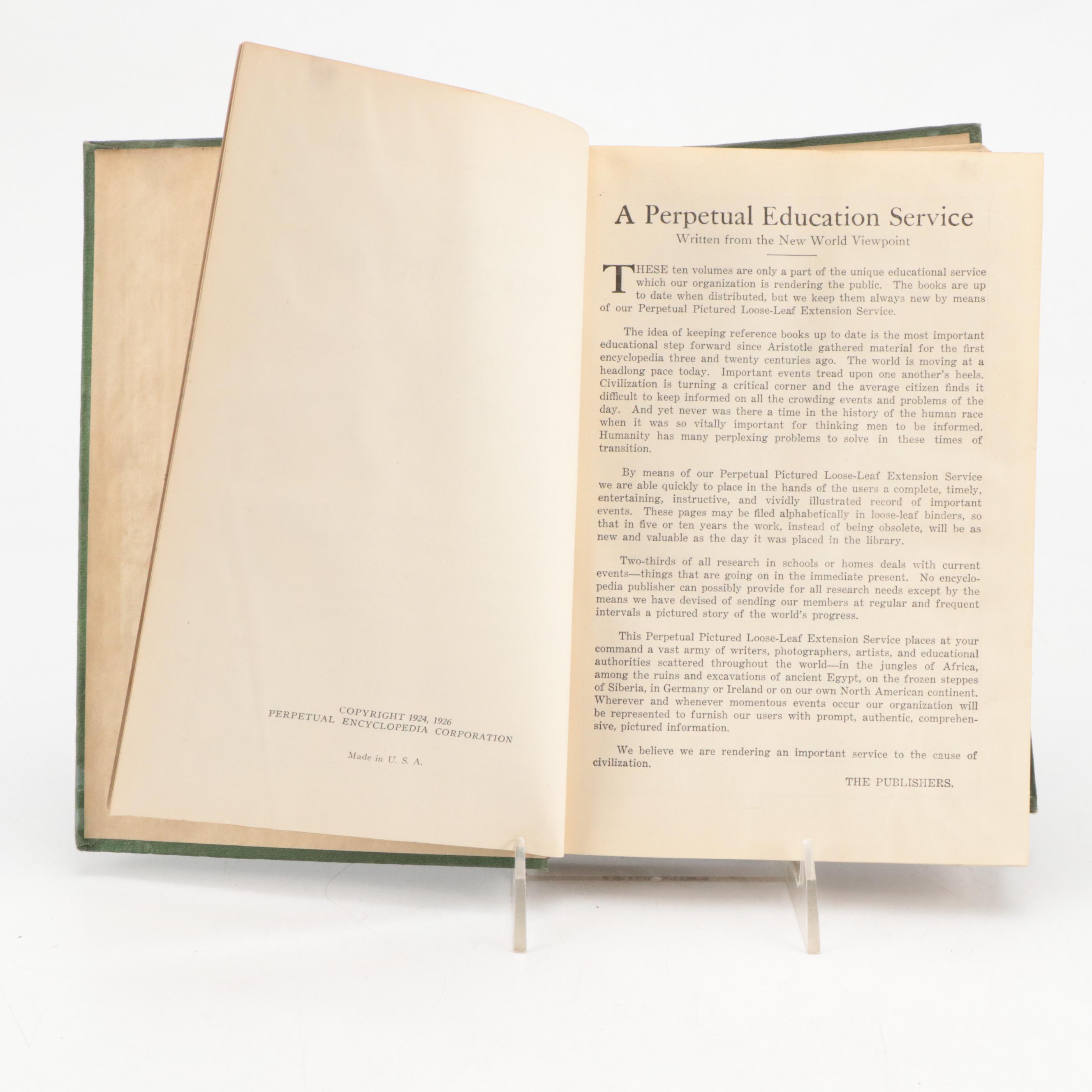 "The Source Book" Complete Set, c. 1926