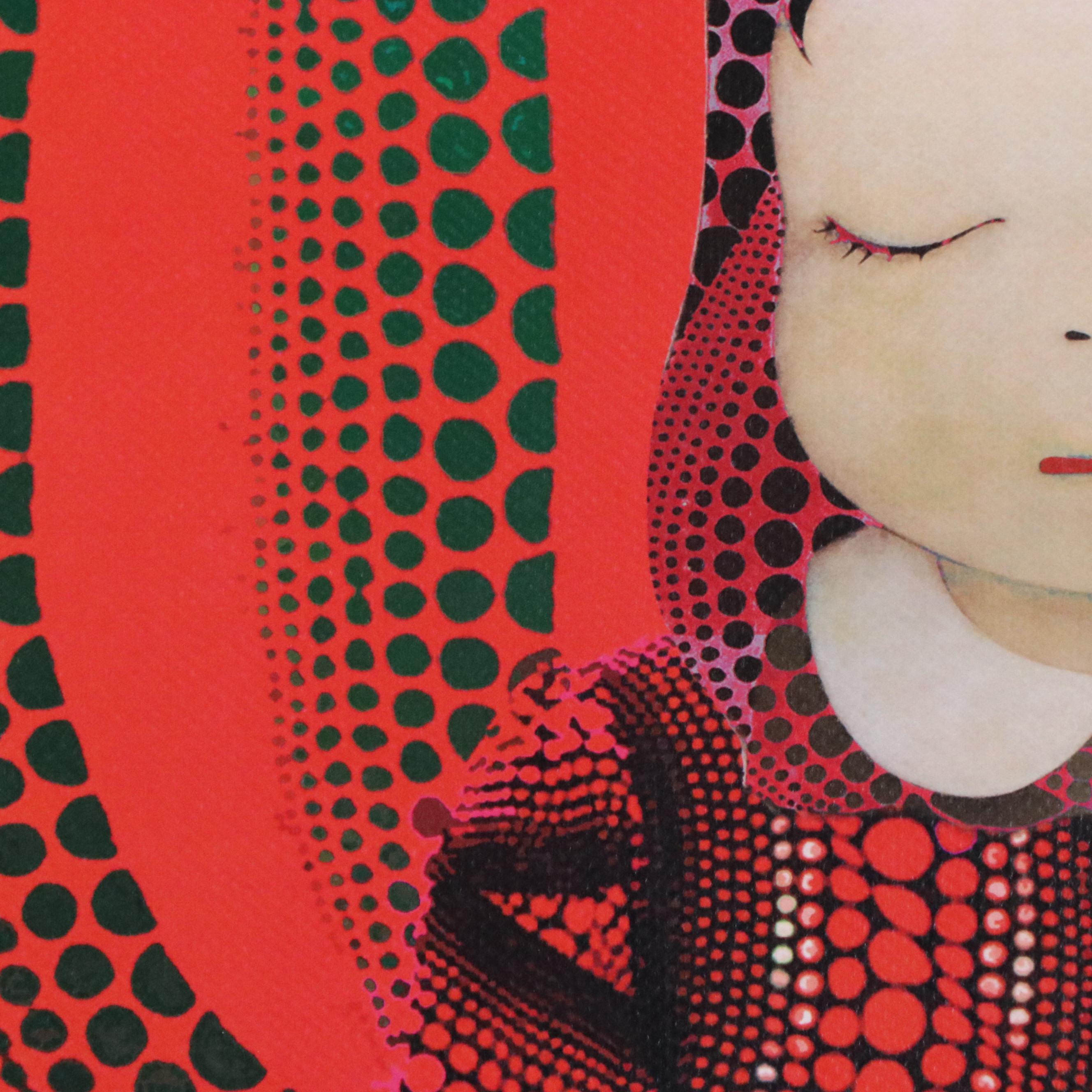 Death NYC Graphic Digital Print with Yoshitomo Nara and Yayoi Kusama