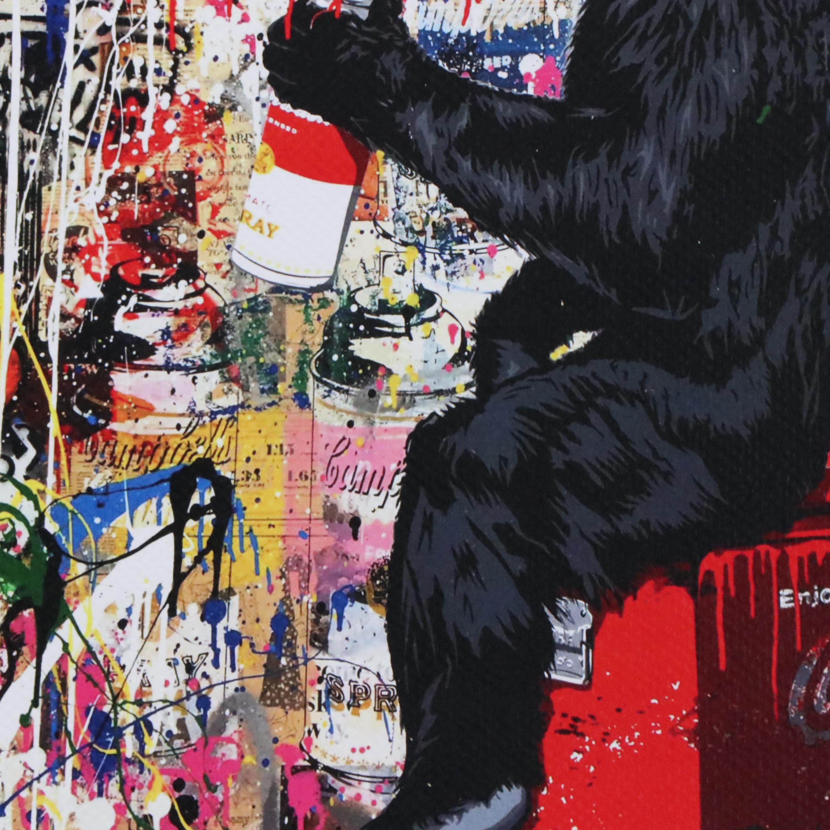 Death NYC Graphic Digital Print Featuring Mr. Brainwash