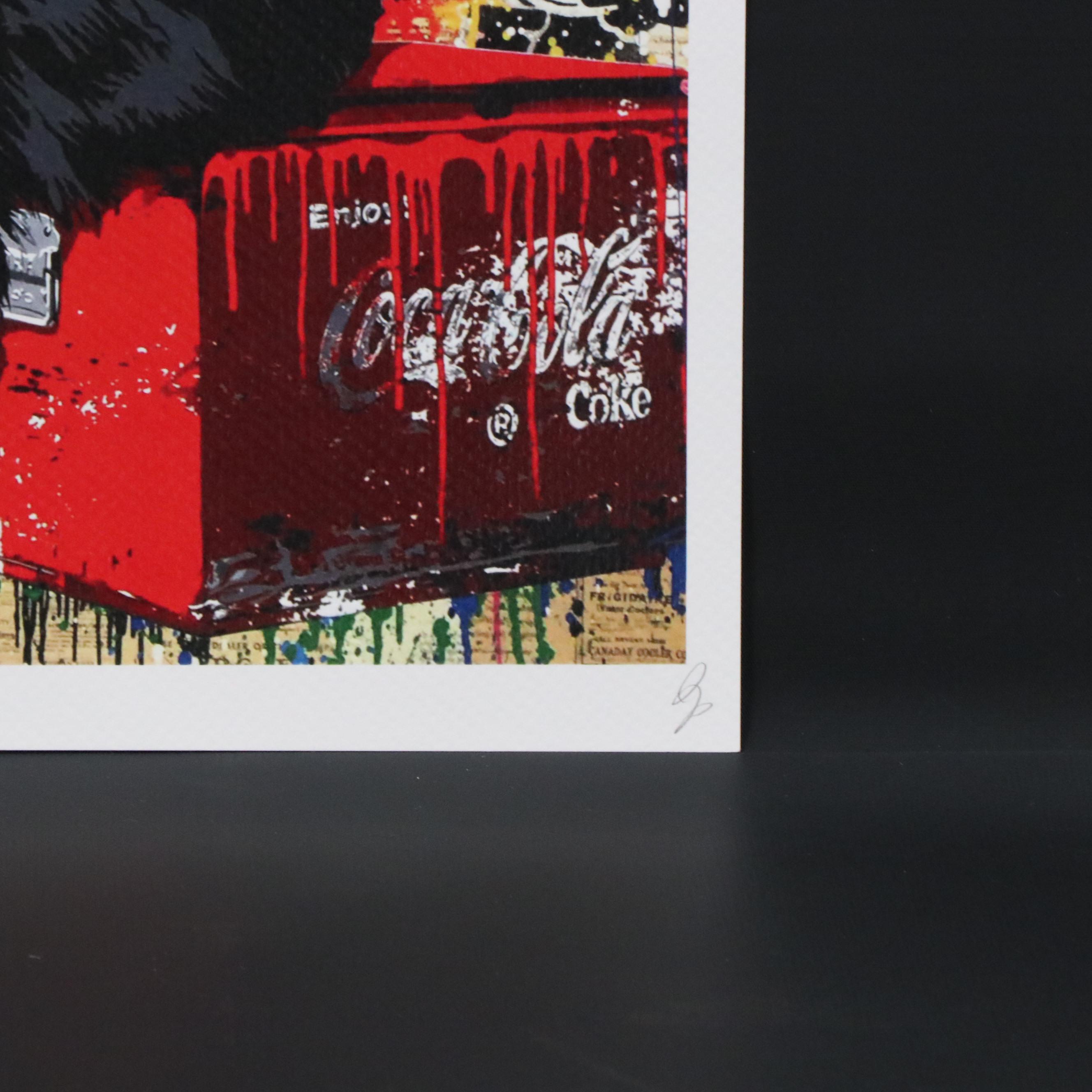 Death NYC Graphic Digital Print Featuring Mr. Brainwash