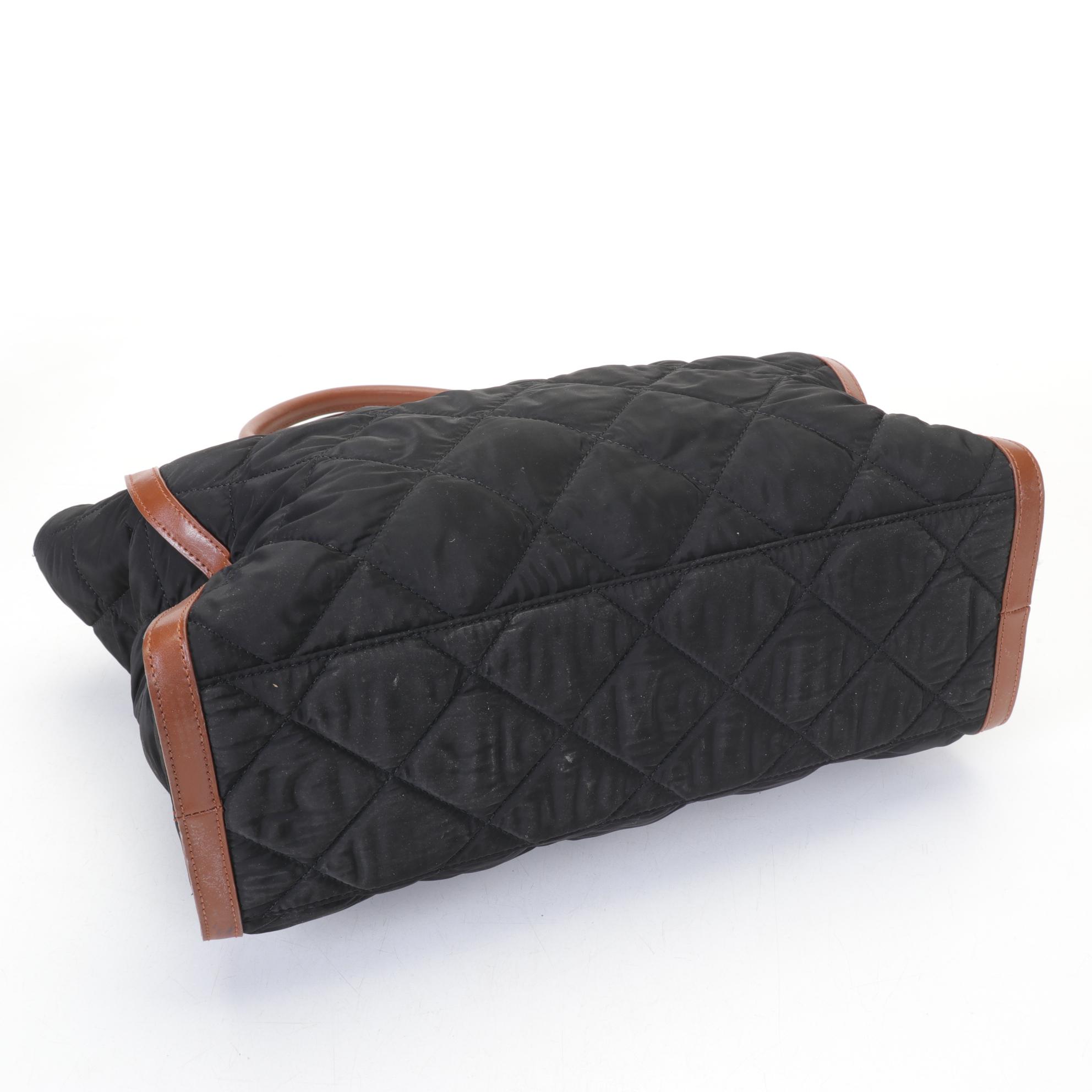 Talbots Pebbled Leather, Quilted Nylon, and Suede Handbags