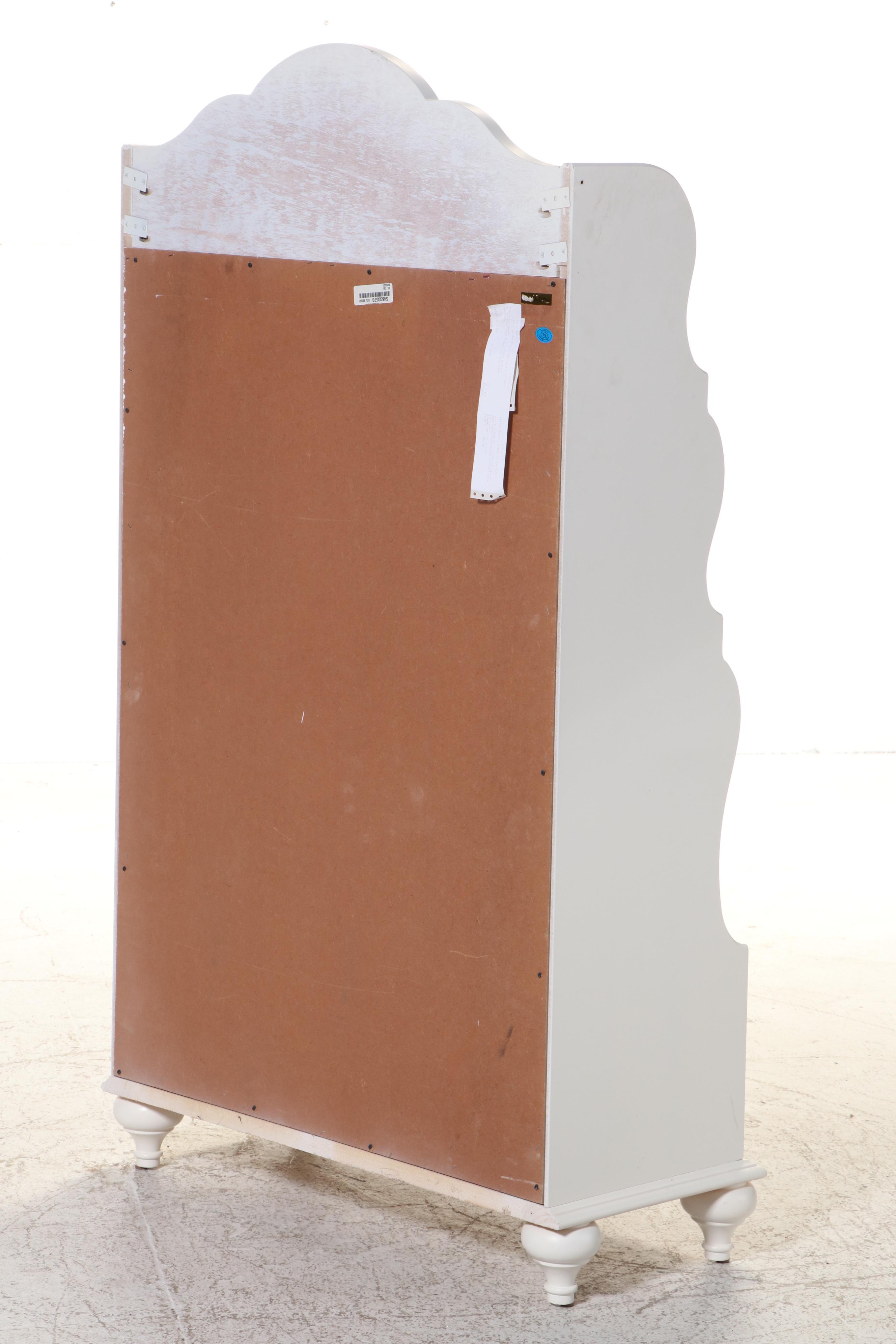 Legacy Classic Furniture White-Painted Bookcase and Nightstand