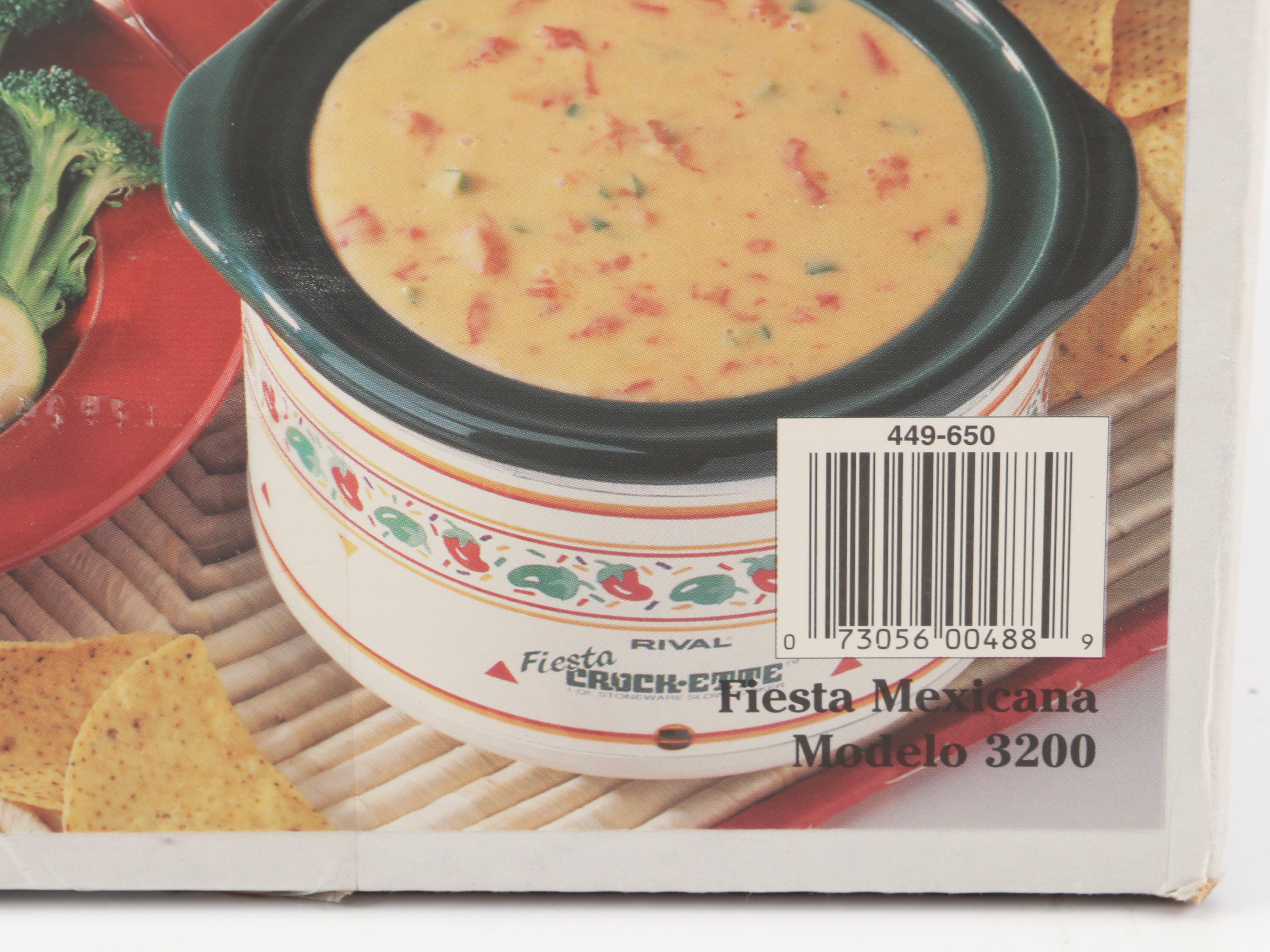 Rival Select Crock Pot Stoneware Slow Cooker and Fiesta Crock-Ette Slow Cooker