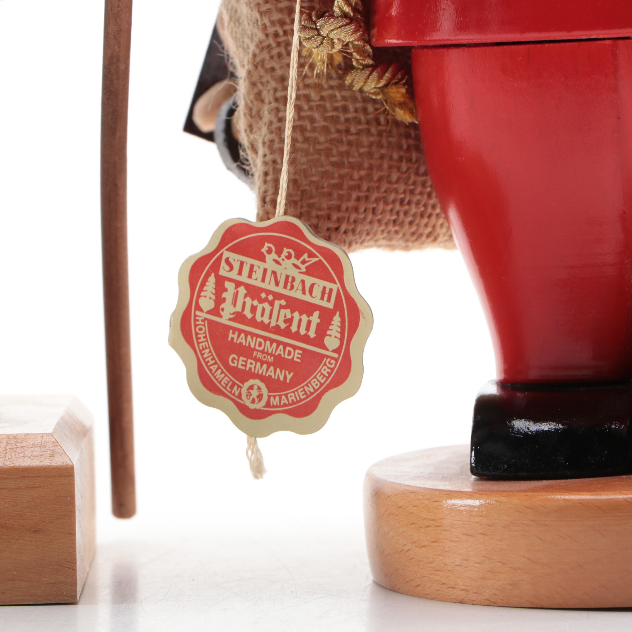 Steinbach and KWO Handcrafted Novelty Wood Nutcrackers