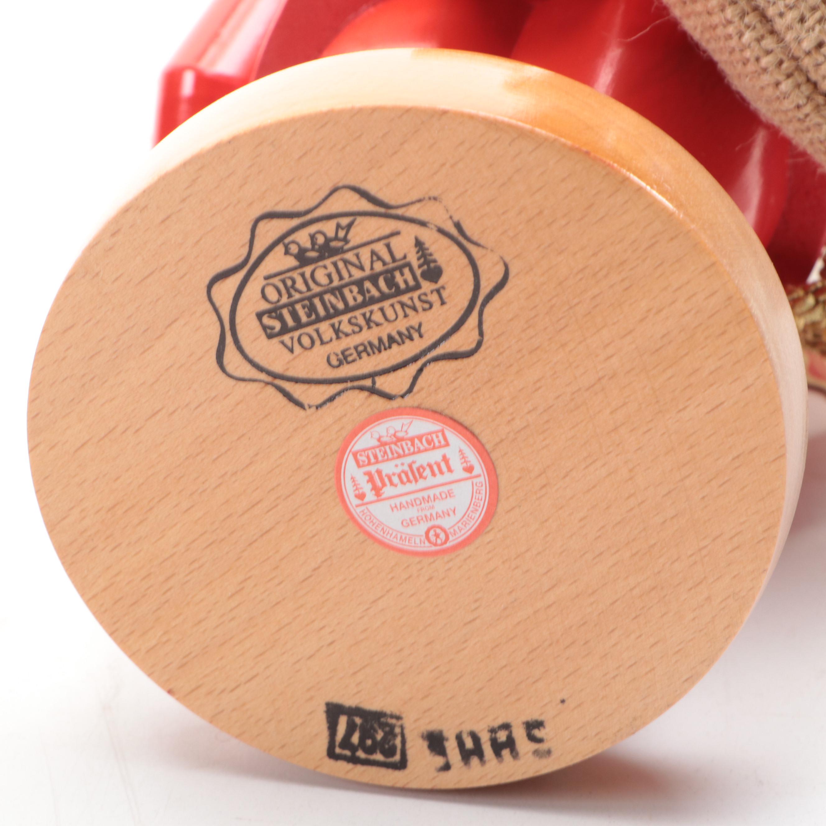 Steinbach and KWO Handcrafted Novelty Wood Nutcrackers