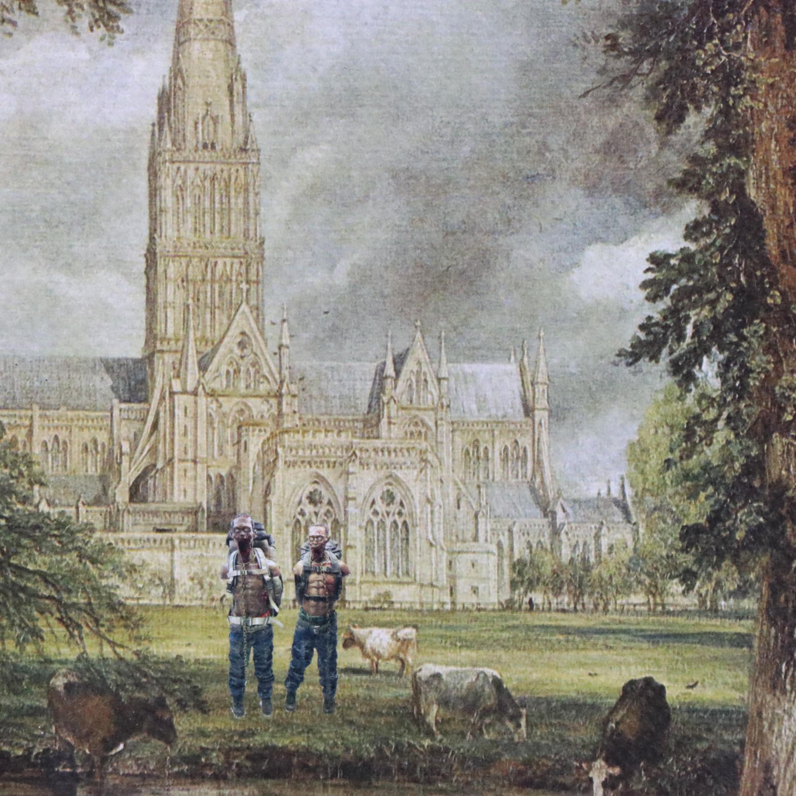 Death NYC Graphic Digital Print John Constable x Zombies, 2020