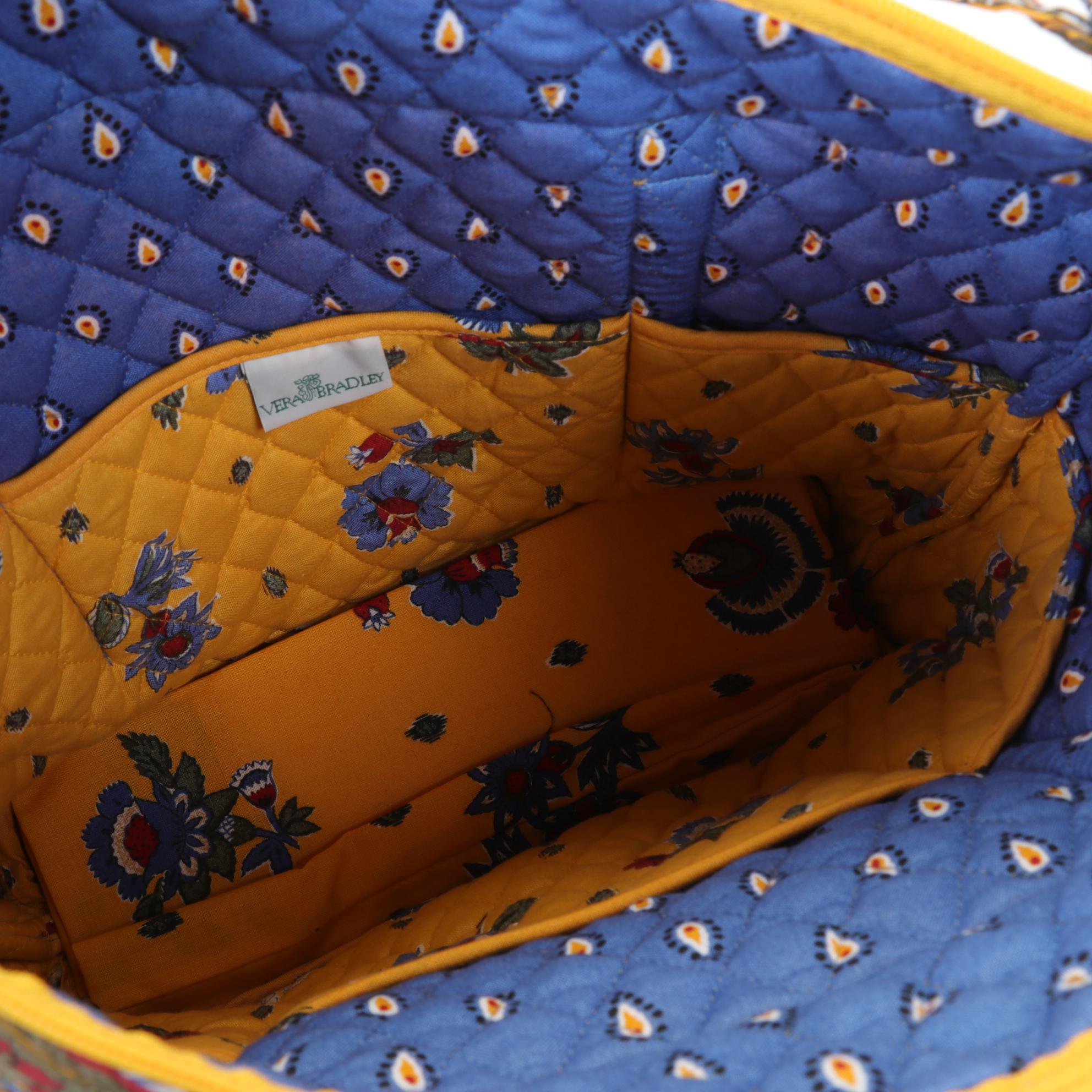 Vera Bradley and Pierre Deux Quilted Tote and Shoulder Bags, 21st Century