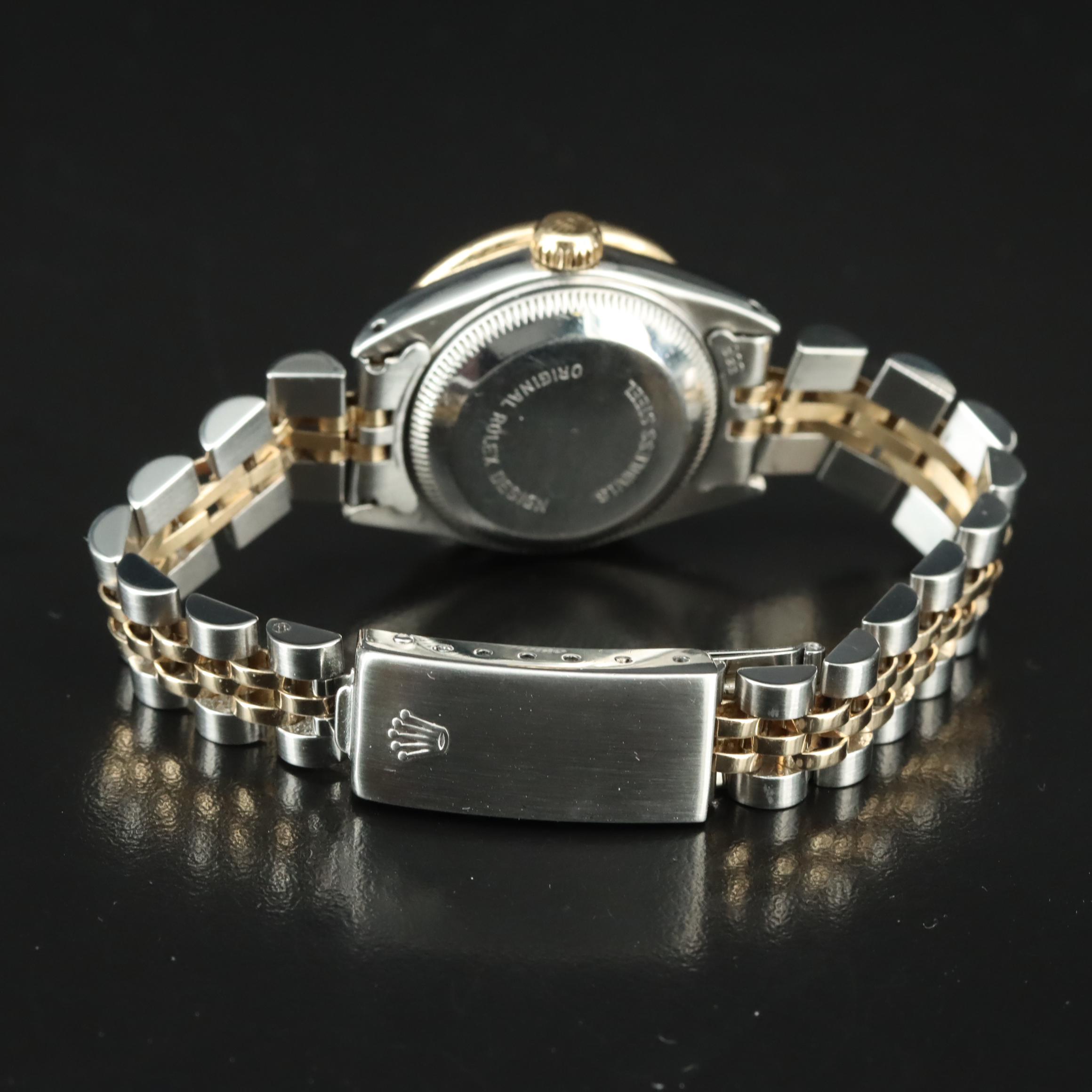 Rolex Datejust 69173 Custom Diamond Set Watch