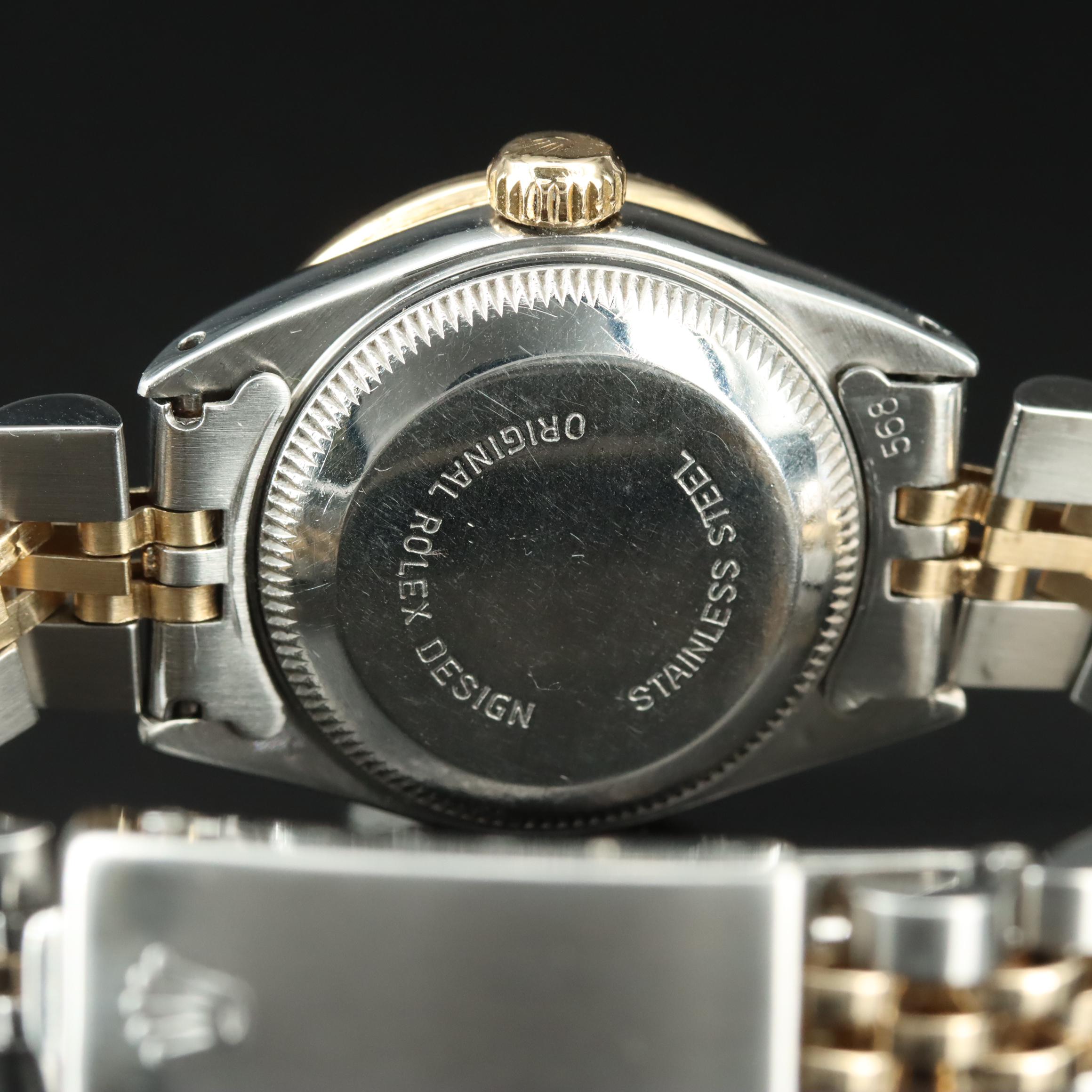 Rolex Datejust 69173 Custom Diamond Set Watch