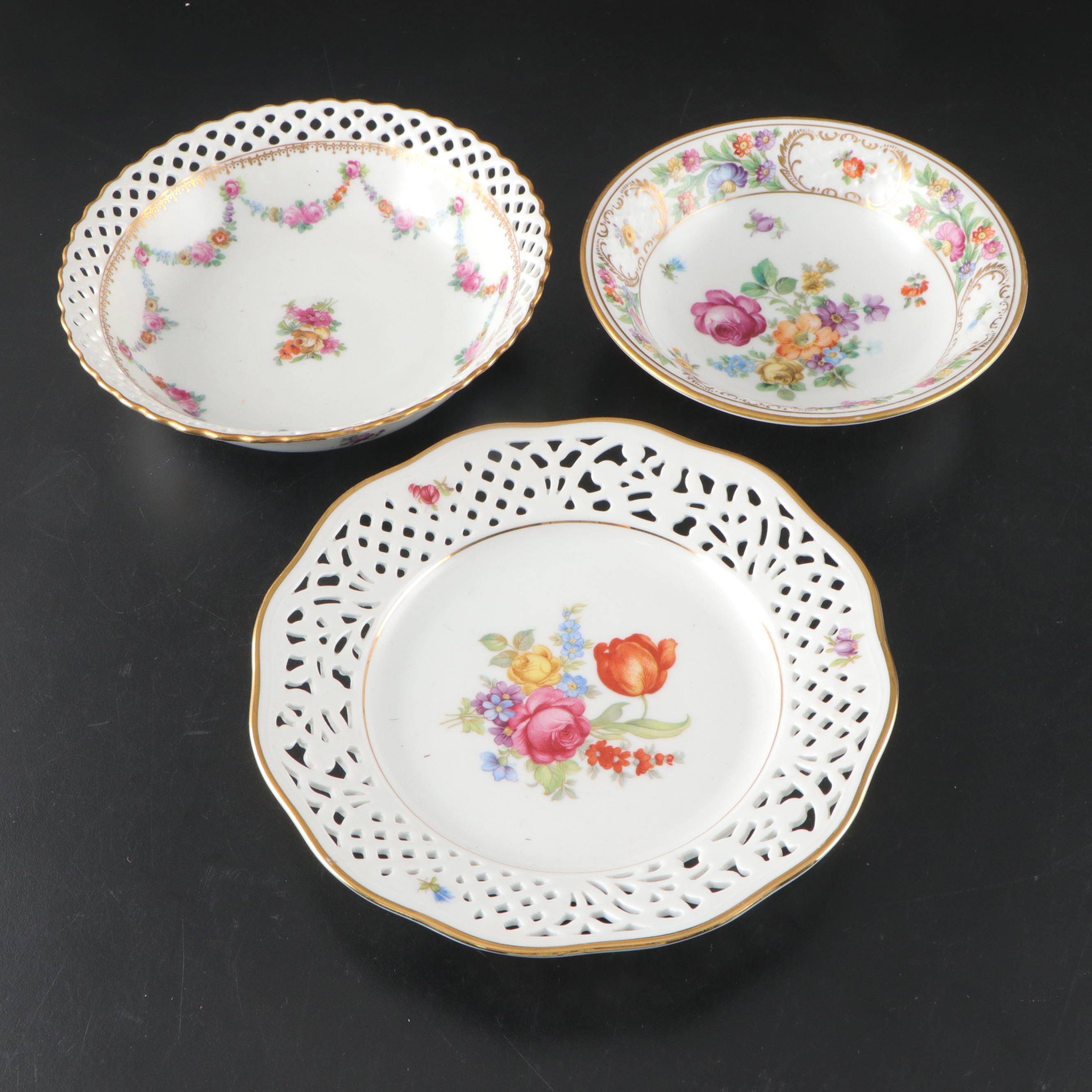 Schumann- Bavaria "Empress Dresden" and "Chateau Dresden" Porcelain Dinnerware