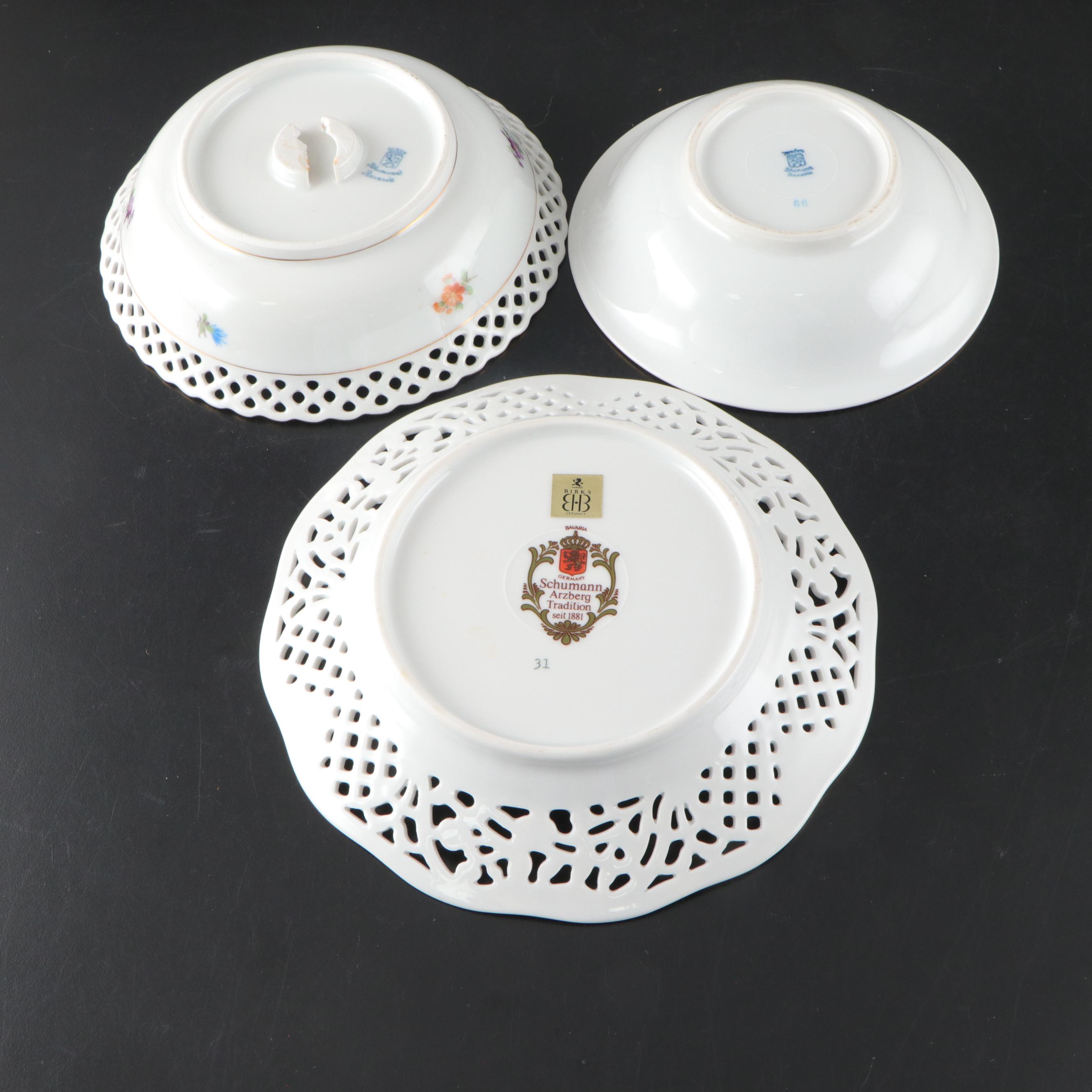 Schumann- Bavaria "Empress Dresden" and "Chateau Dresden" Porcelain Dinnerware