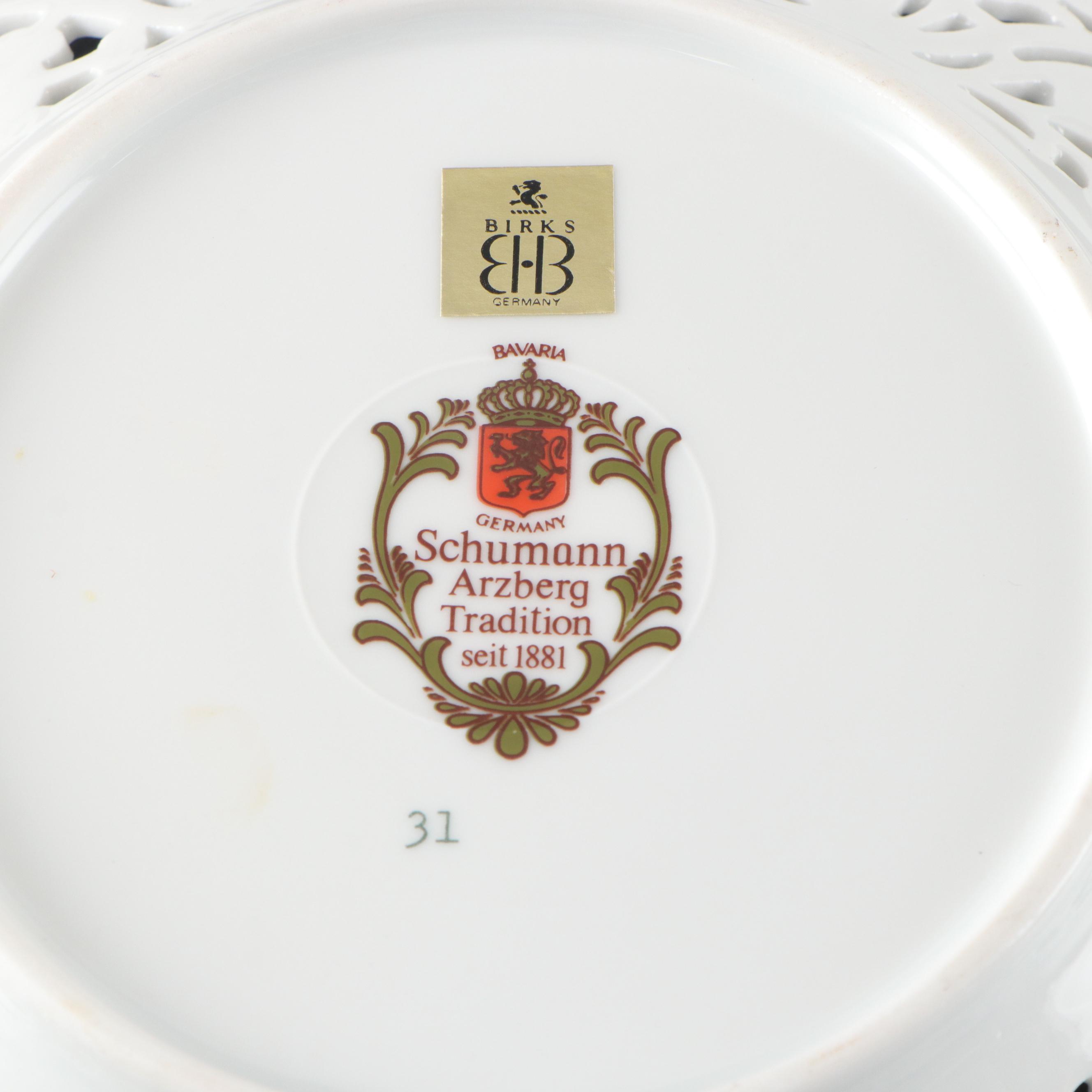 Schumann- Bavaria "Empress Dresden" and "Chateau Dresden" Porcelain Dinnerware
