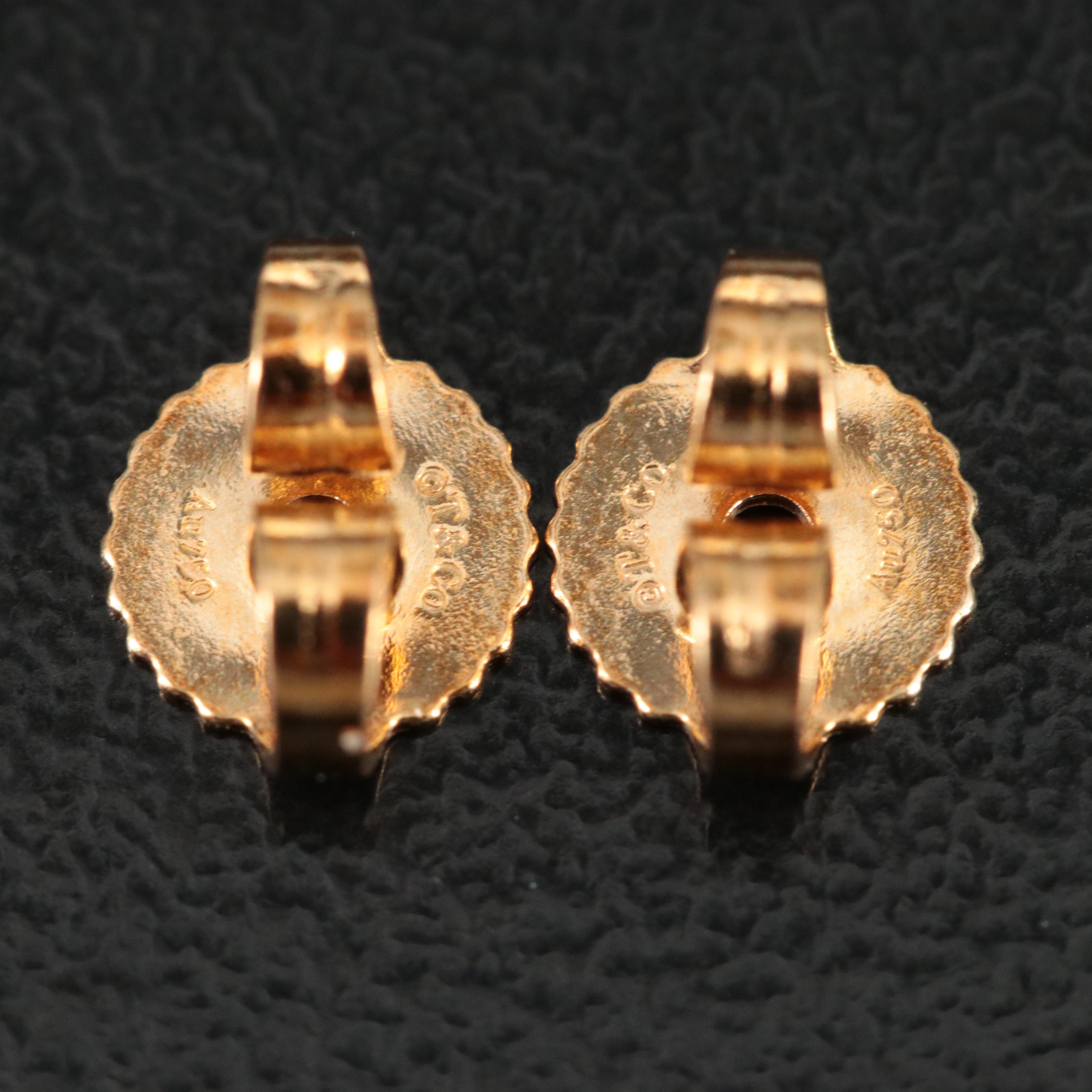 Elsa Peretti for Tiffany & Co. Color by the Yard 18K Emerald Earrings