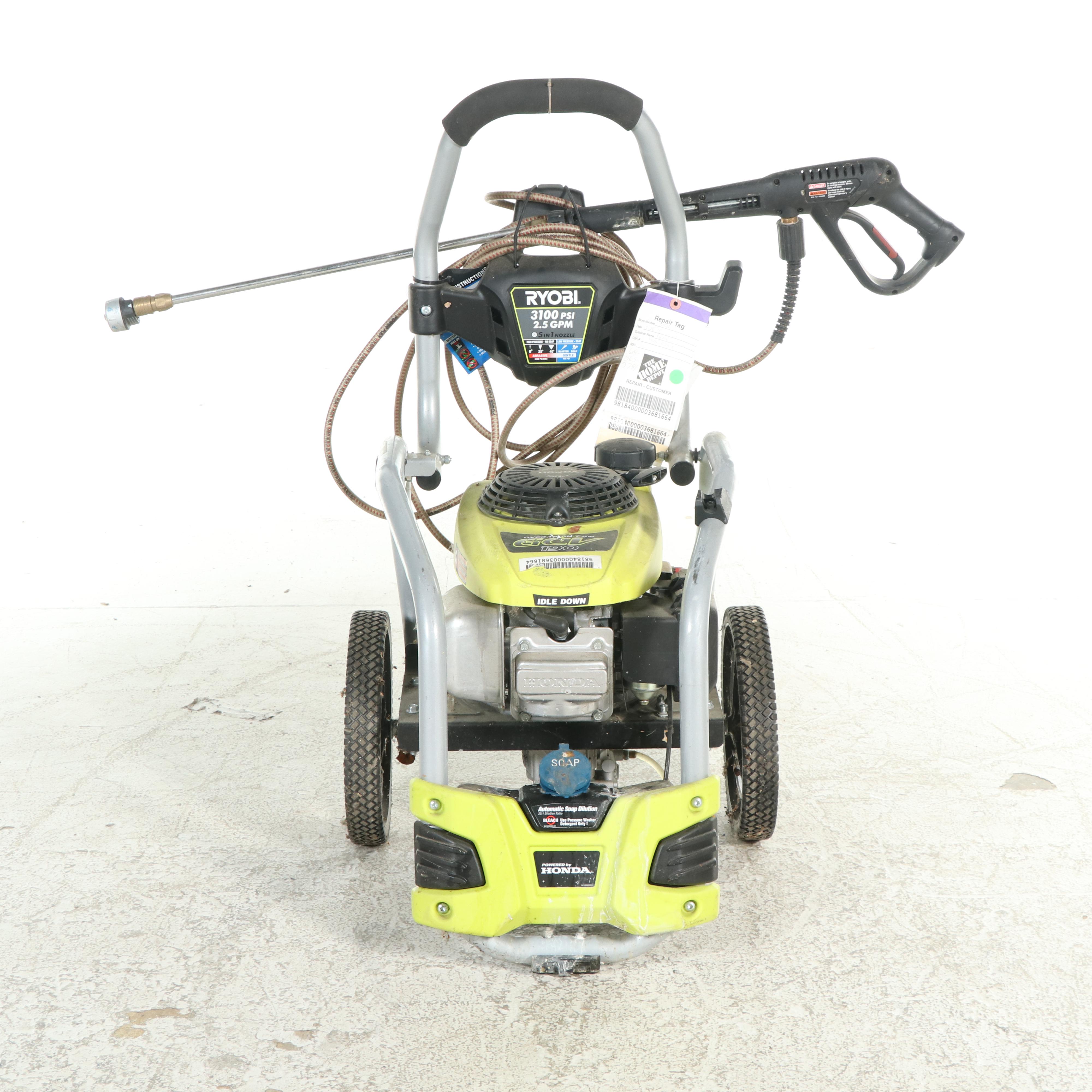 Ryobi 3100 PSI Pressure Washer
