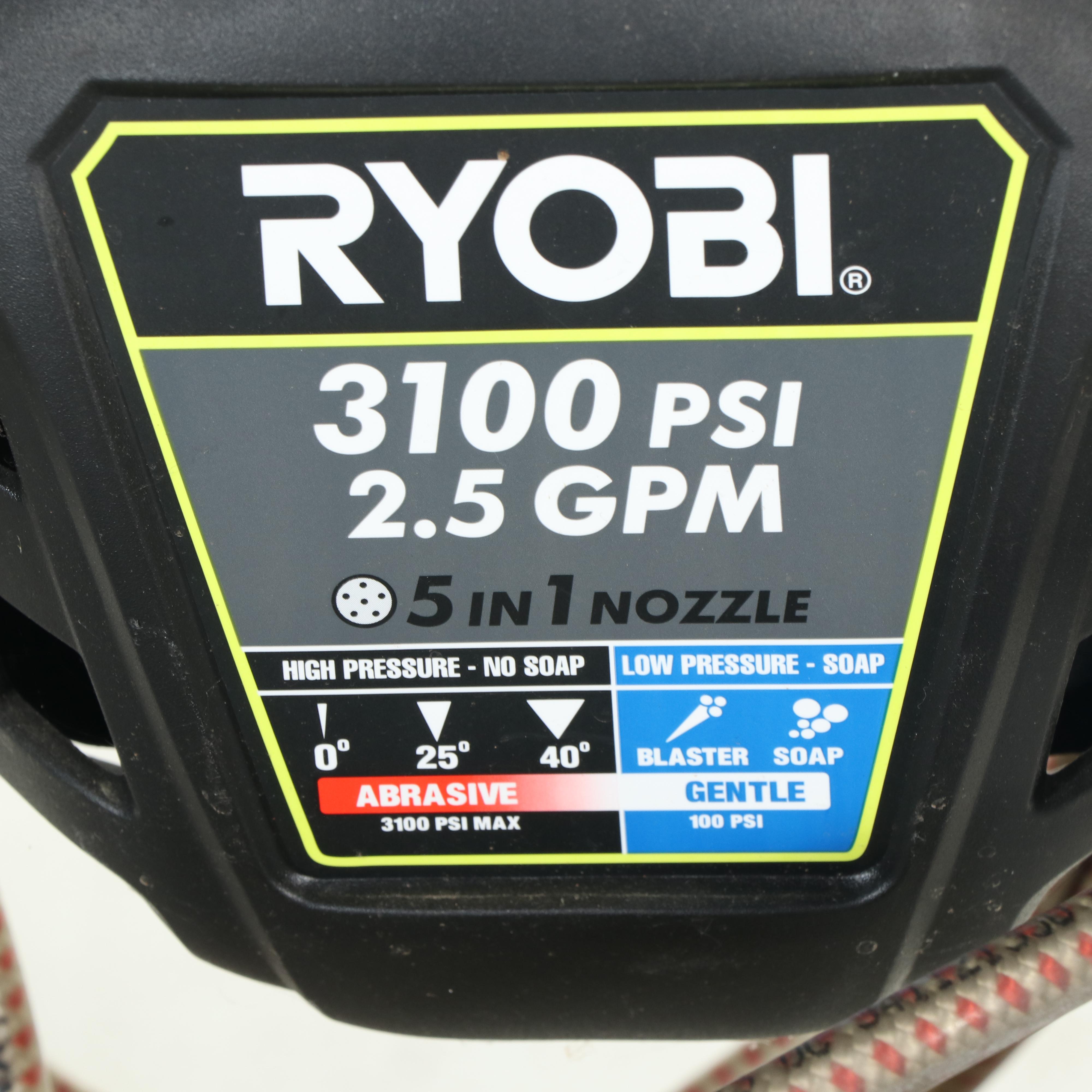 Ryobi 3100 PSI Pressure Washer